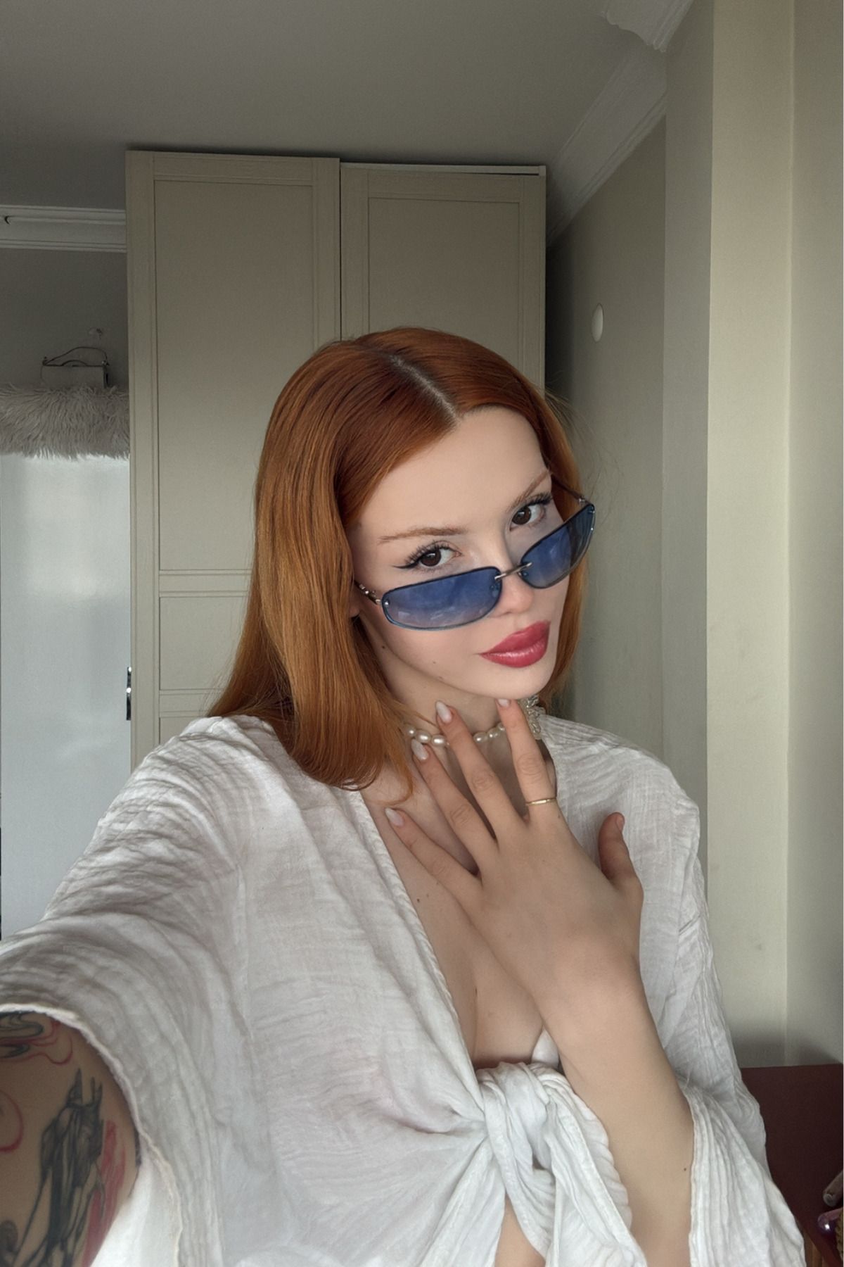 FALAN EYEWEAR Jorell Kadın Güneş Gözlüğü Mavi