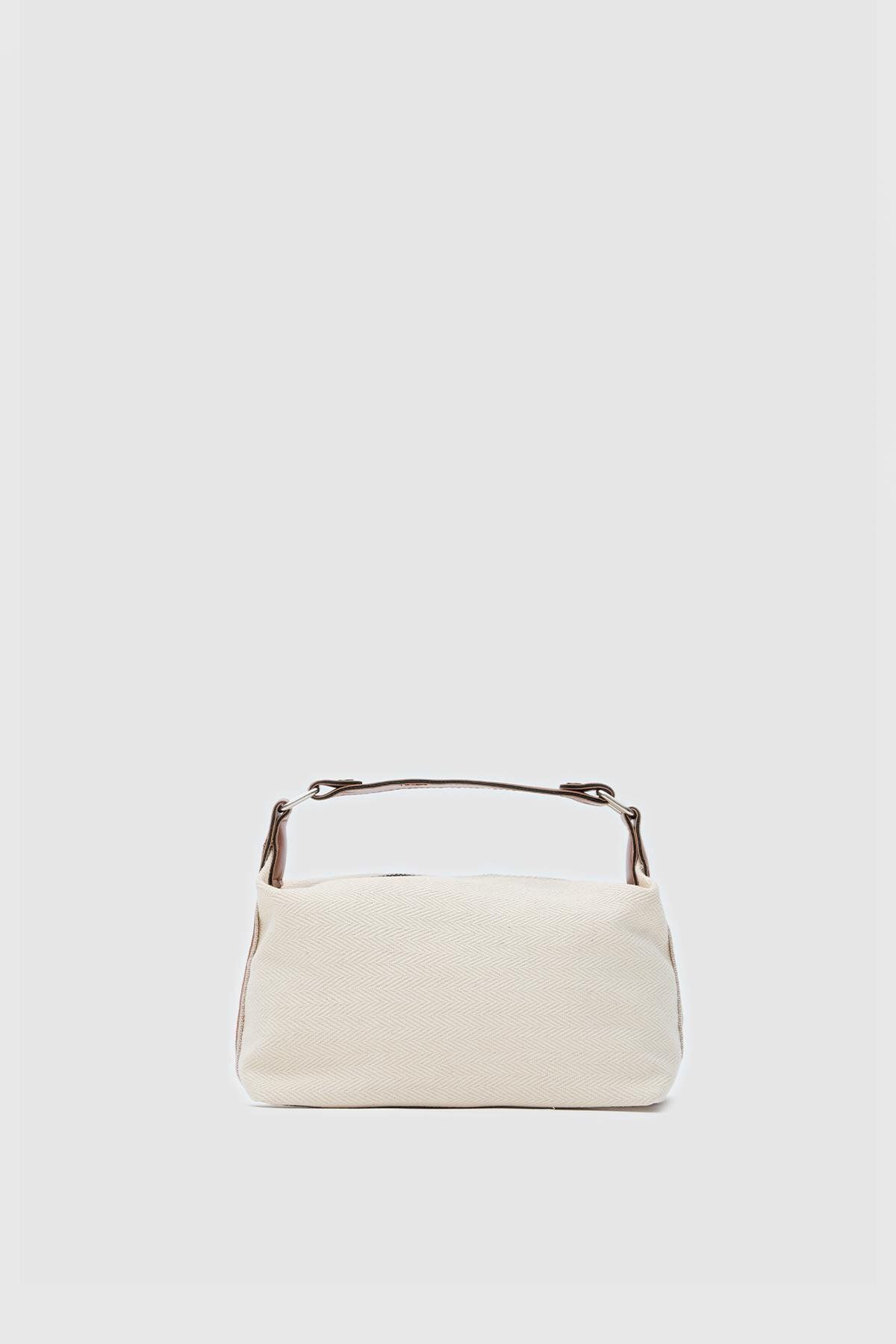 Shule Bags Elu Kanvas Taba El ve Çapraz Çanta