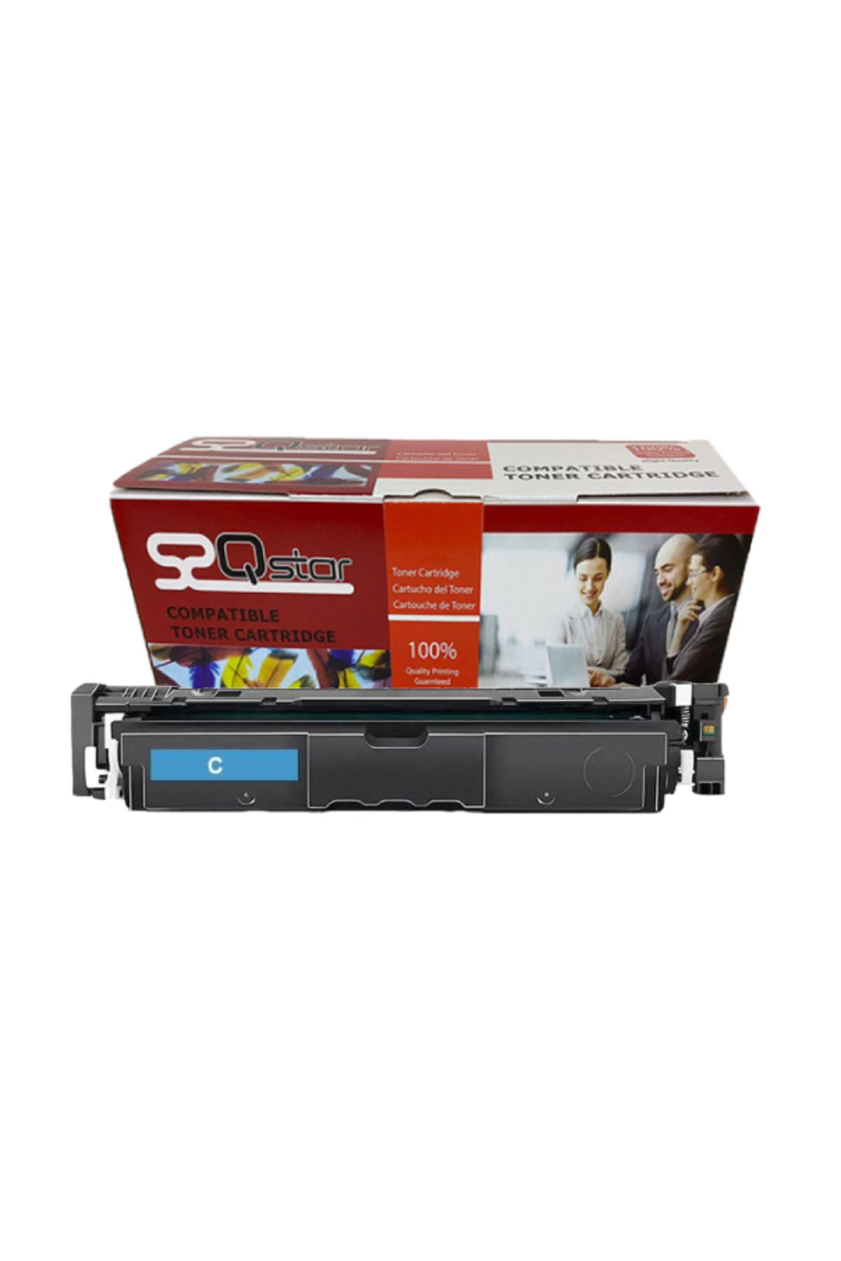 Qstar CANON T12 MAVİ MUADİL TONER ÇİPLİ 5097C006A I-SENSYS X1300 X1333