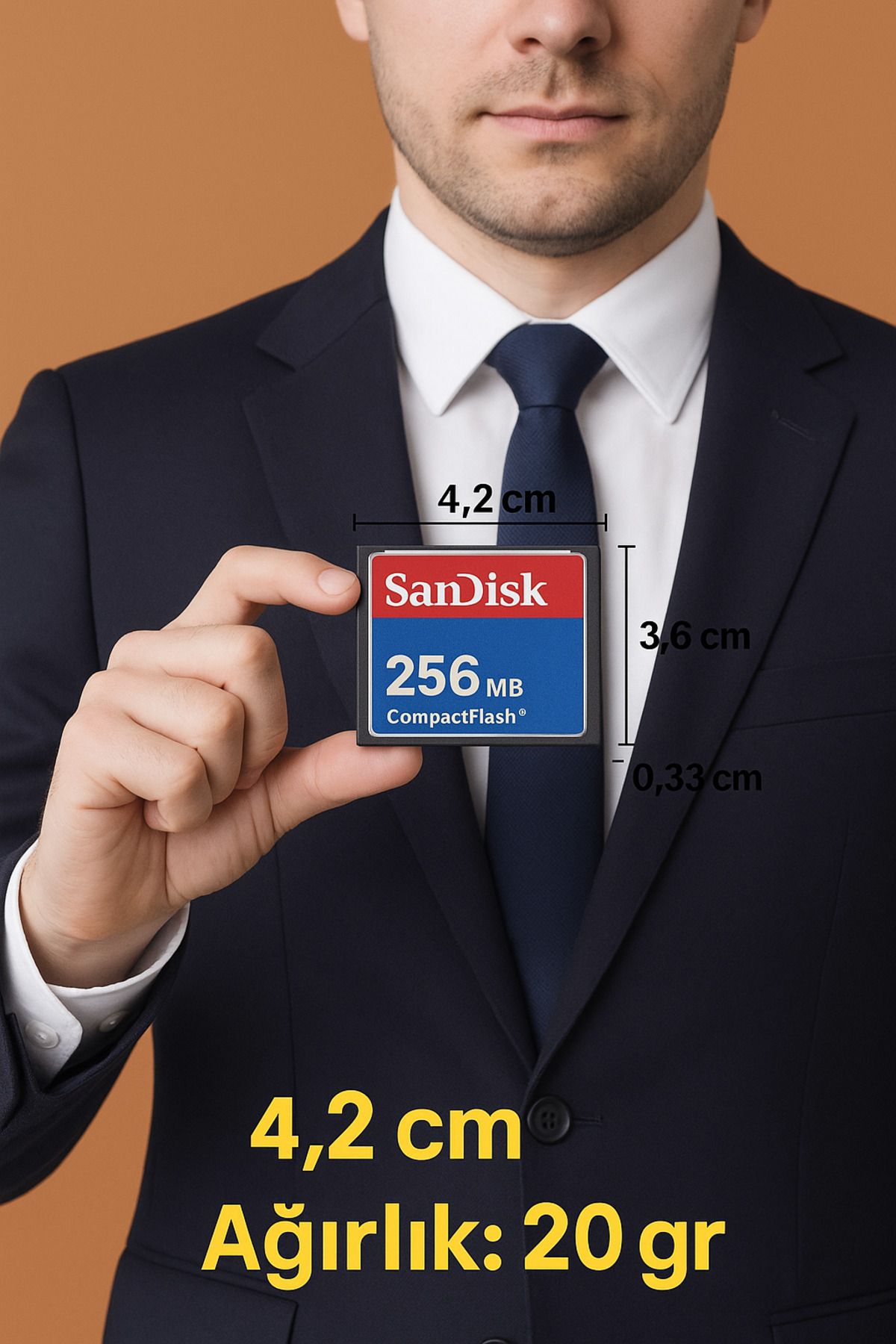 SanDisk-256 Mb Cf Compact Flash Memory Card Camera Cnc Card 3