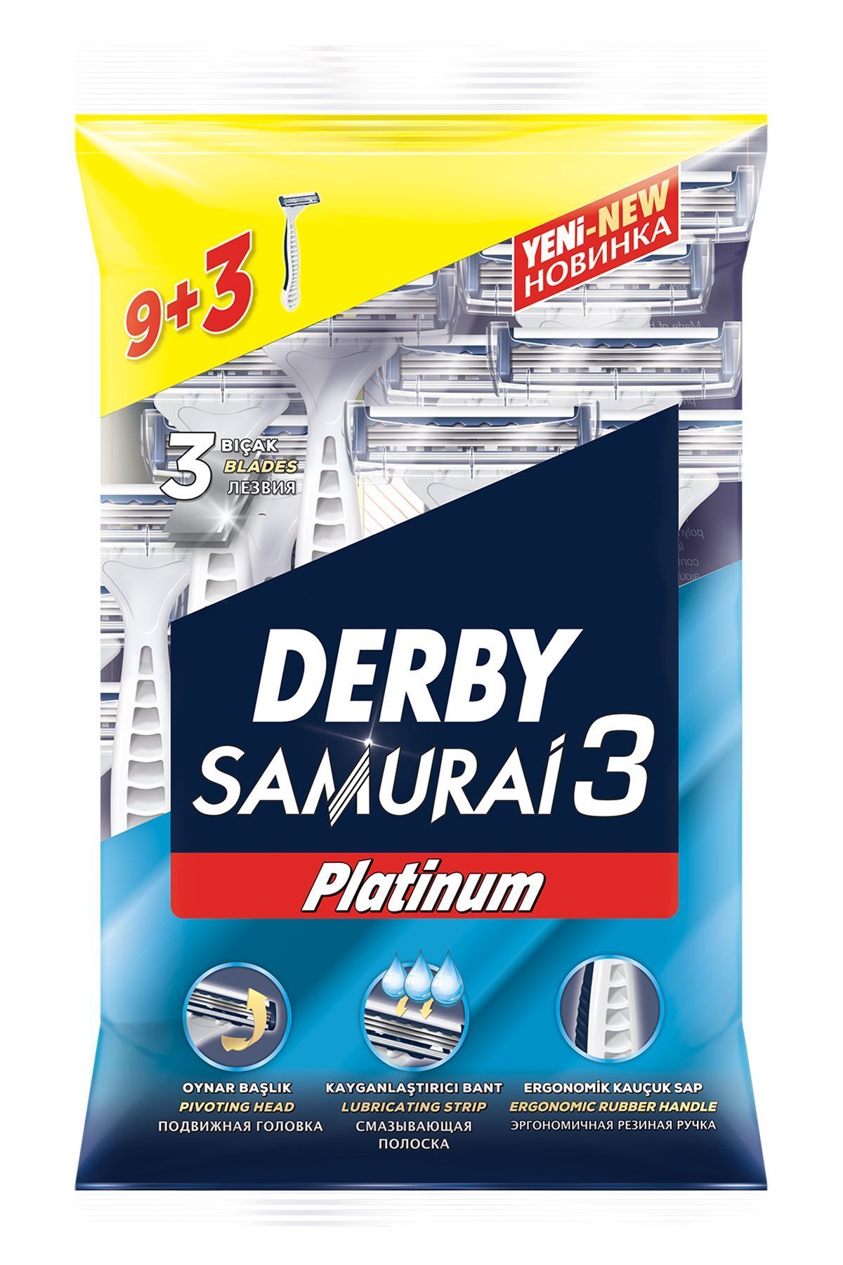 Derby Samurai 3 Platinum 9 3 Poşet