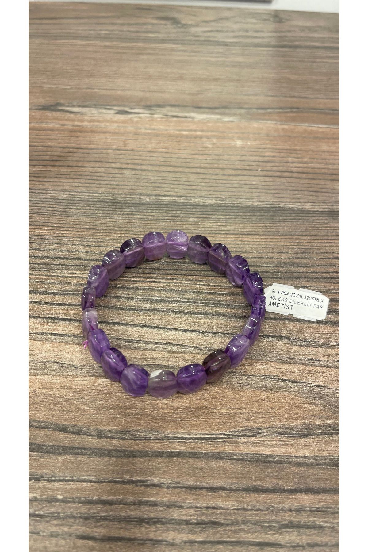 AURA STONE AMETİST DOĞALTAŞ BİLEKLİK