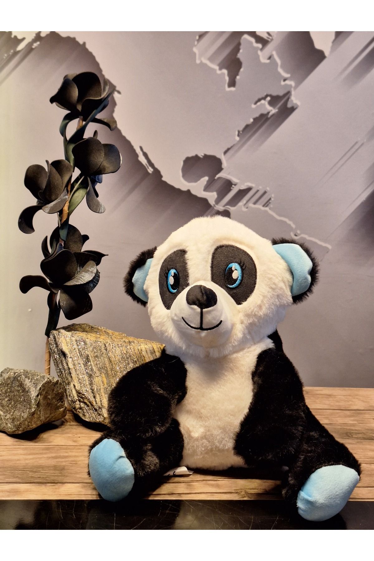 SAAY AKSESUAR MAVİ GÖZPANDA PELUŞ OYUNCAK