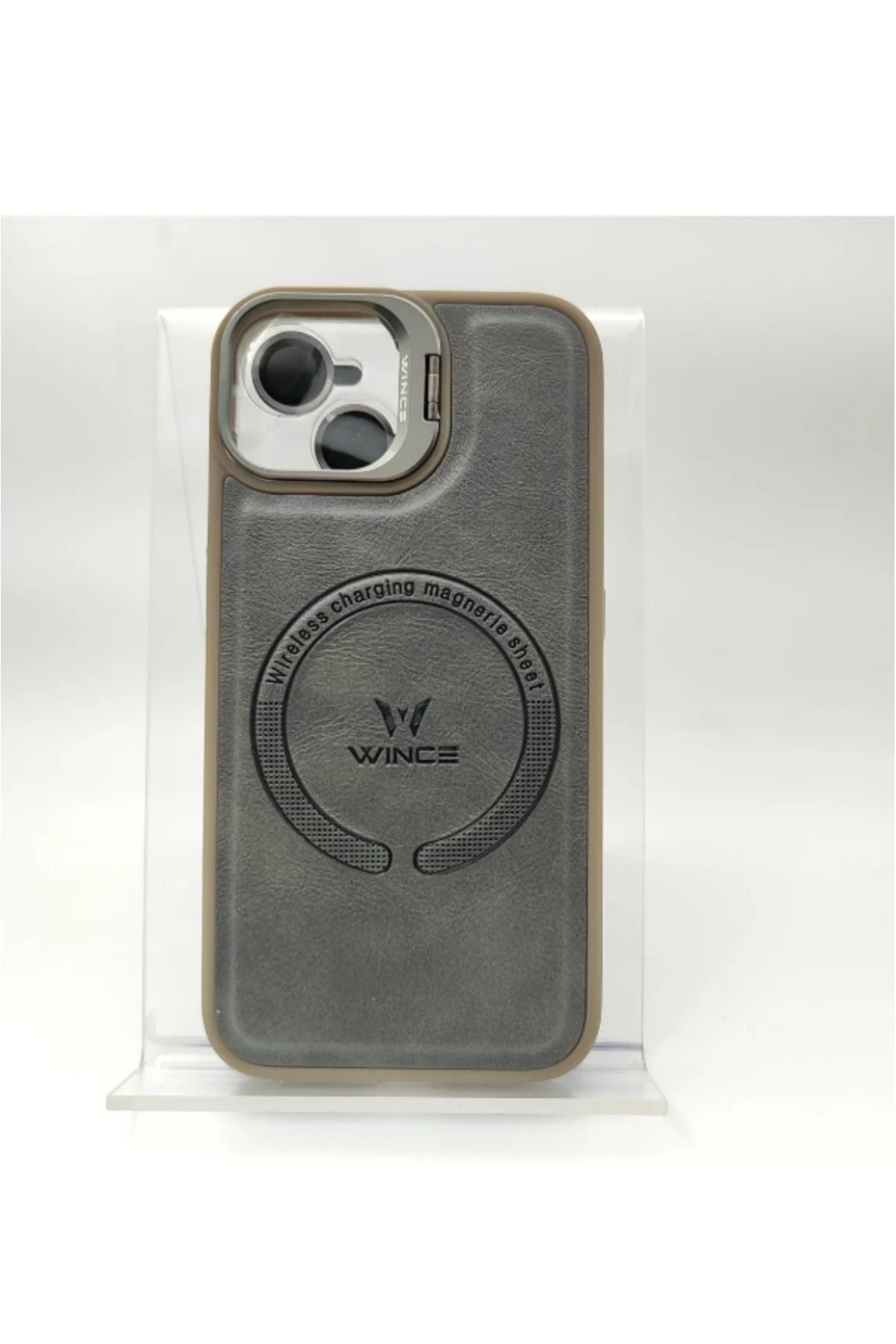 MODA İphone 11 Uyumlu Magsafe Lens Koruyuculu Deri Kılıf
