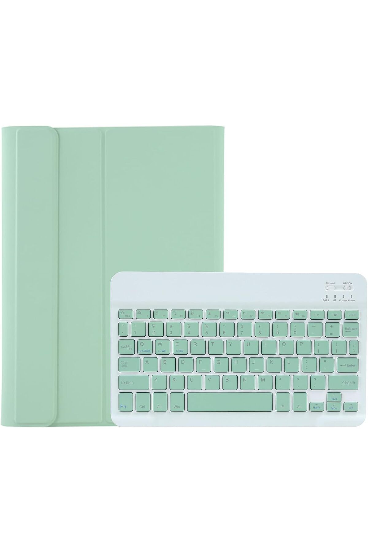 Fogy Redmi Pad Se 11 Inç için Çıkarılabilir Bluetooth Klavyeli Kılıfı
