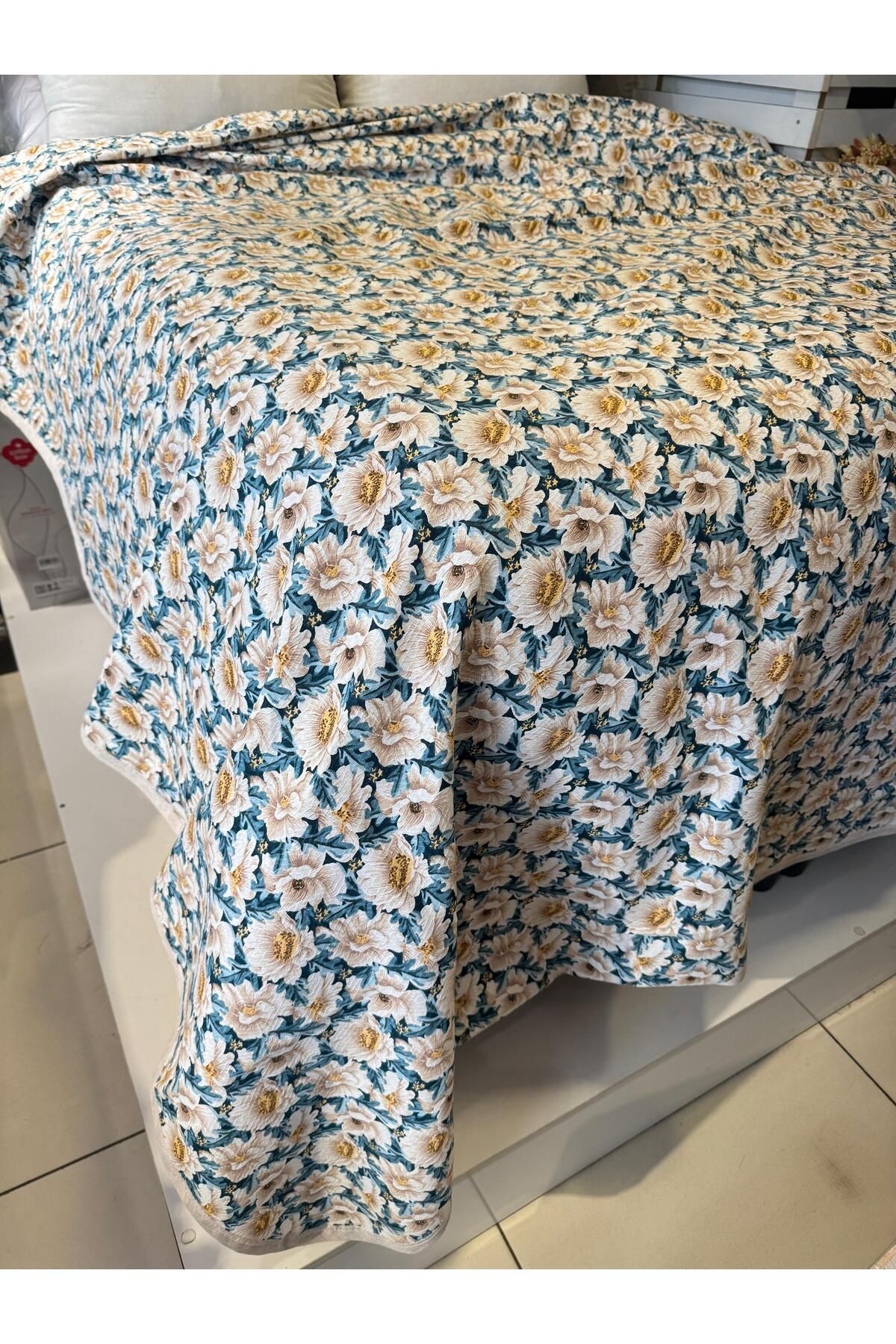 ŞENER HOME-Daisy Pattern Printed 150X240 Cm. Single Single Pike 3
