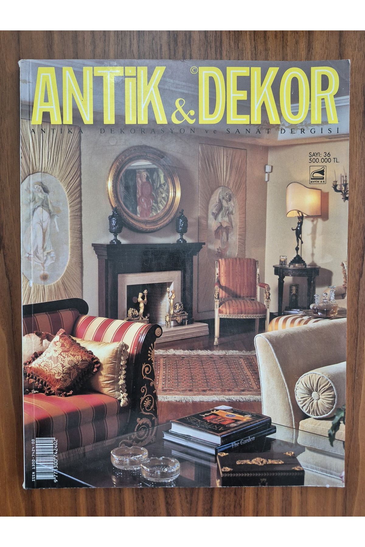 Edi Antik Antika ve Dekor Dergisi 36.Sayı. 200 sayfa orijinal