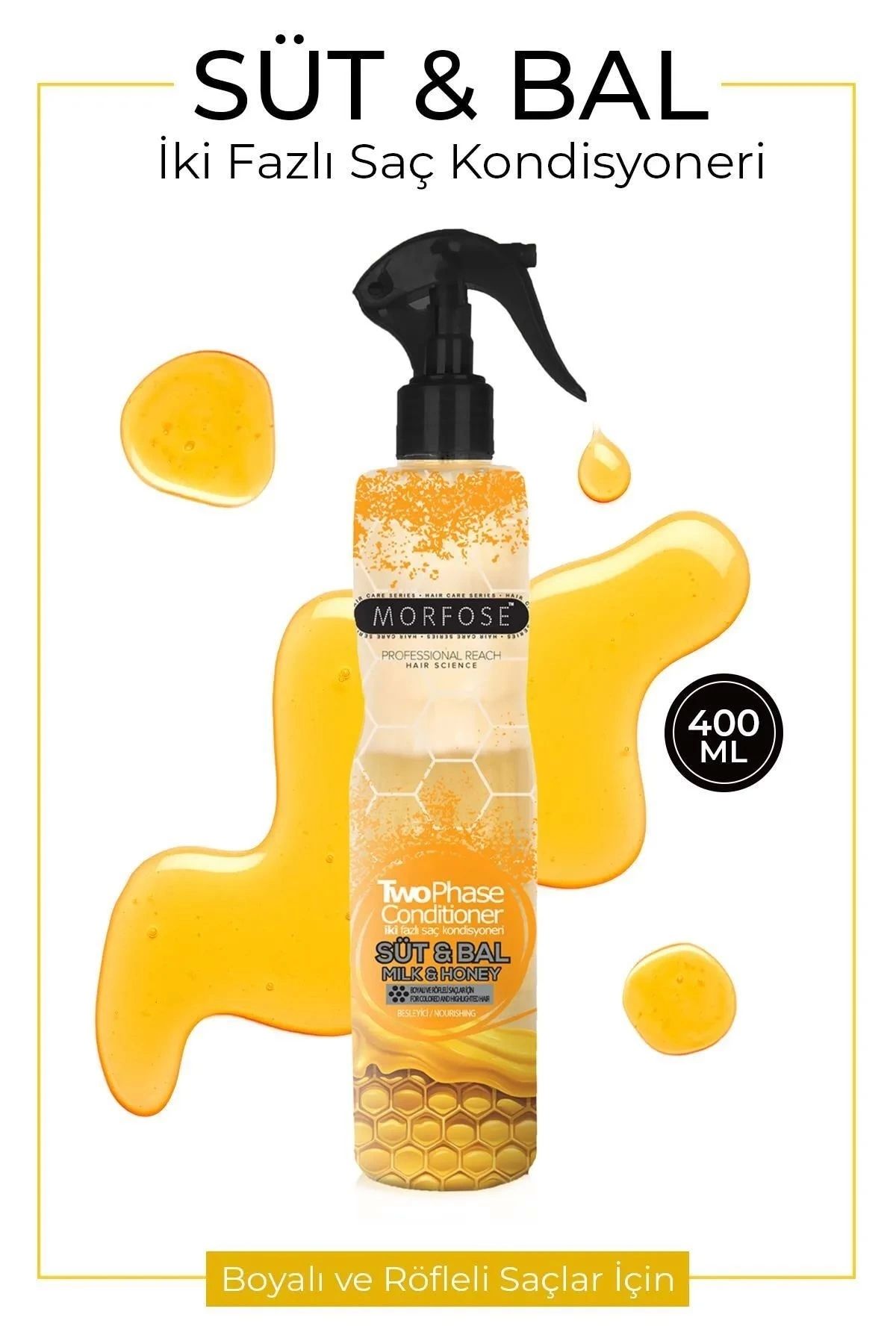 Royaleks Çift Fazlı Süt & Bal Kondisyoner Fön Suyu 240 ML - mrfs