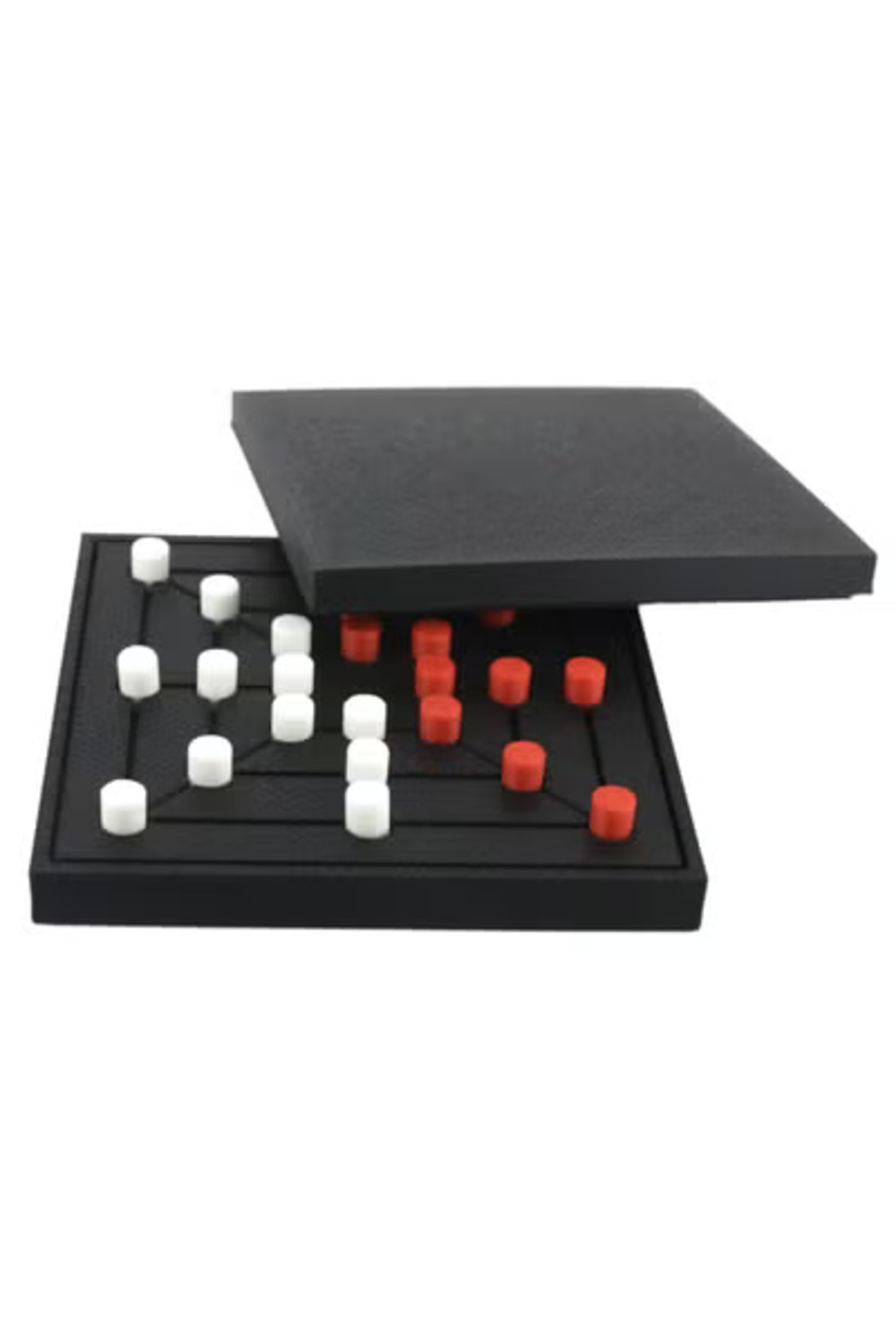 3D Brothers-Twelve Men's Morris Popular Classic Strategy Game for Parent-Child Interactive Play 5