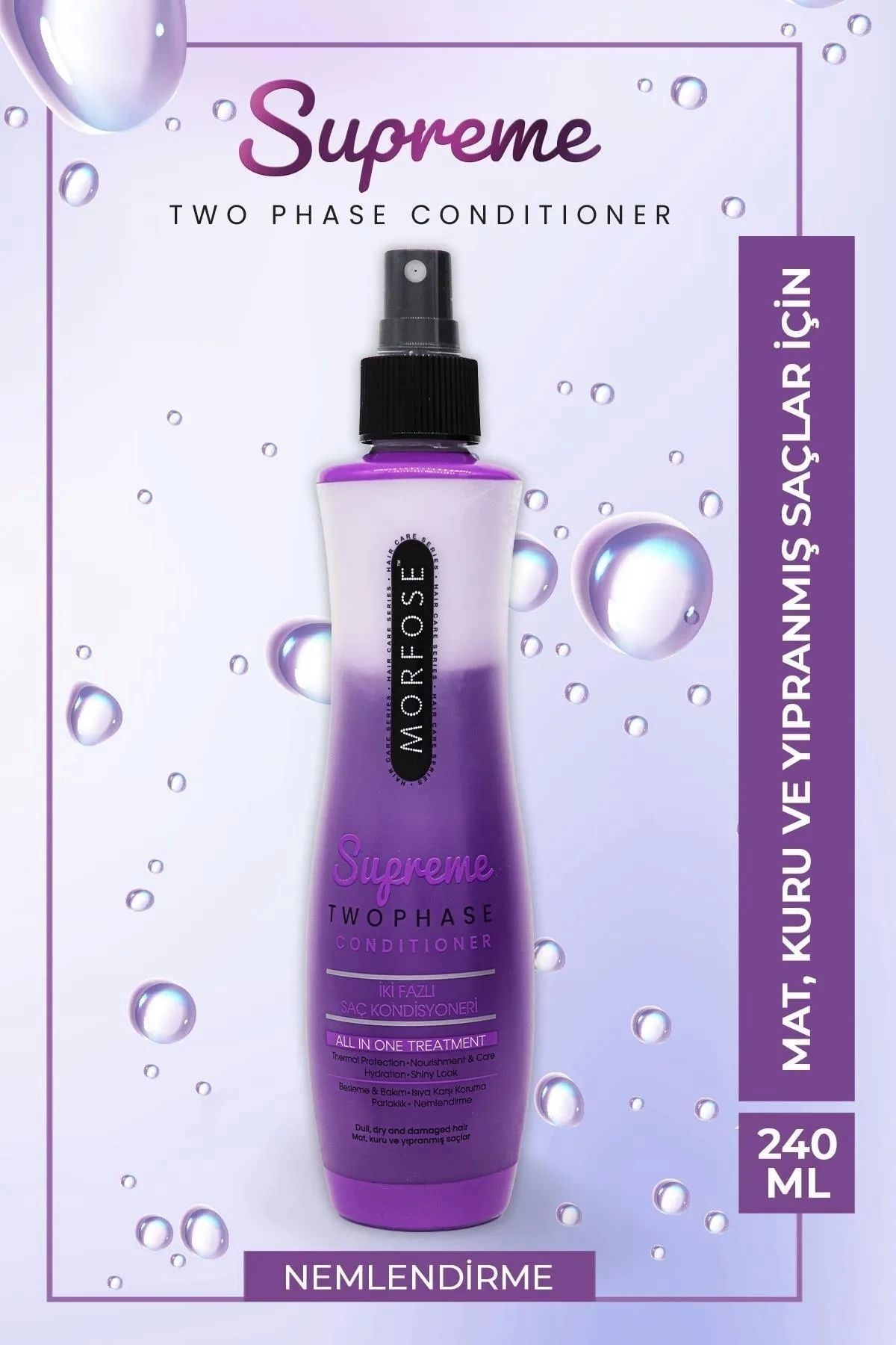Royaleks Çift Fazlı Supreme Kondisyoner Fön Suyu 240 ML - mrfs