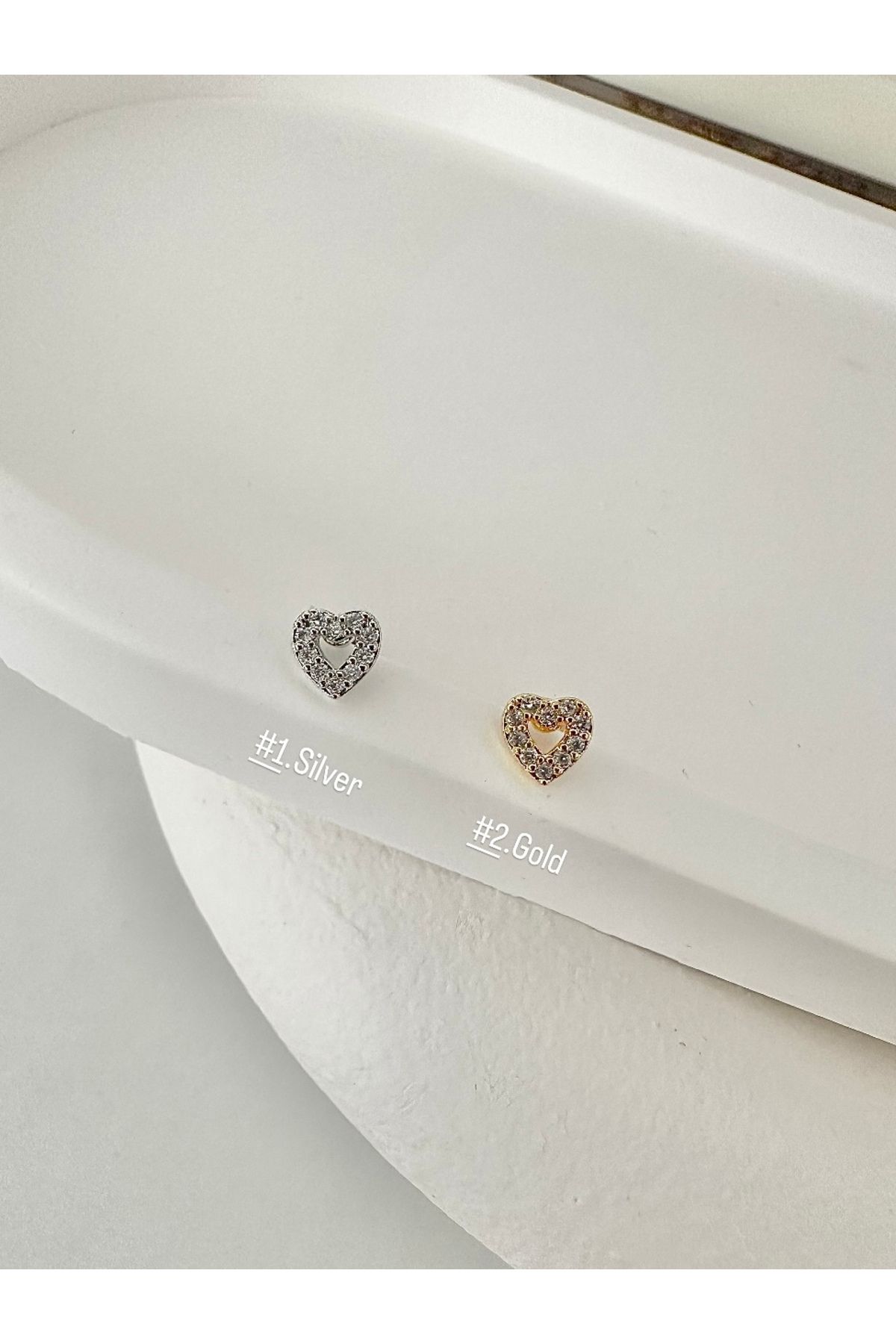 My Bellas Jewels Cerrahi Çelik Tragus Piercing, Helix, Flat, Conch, Lobe (1 Adet)