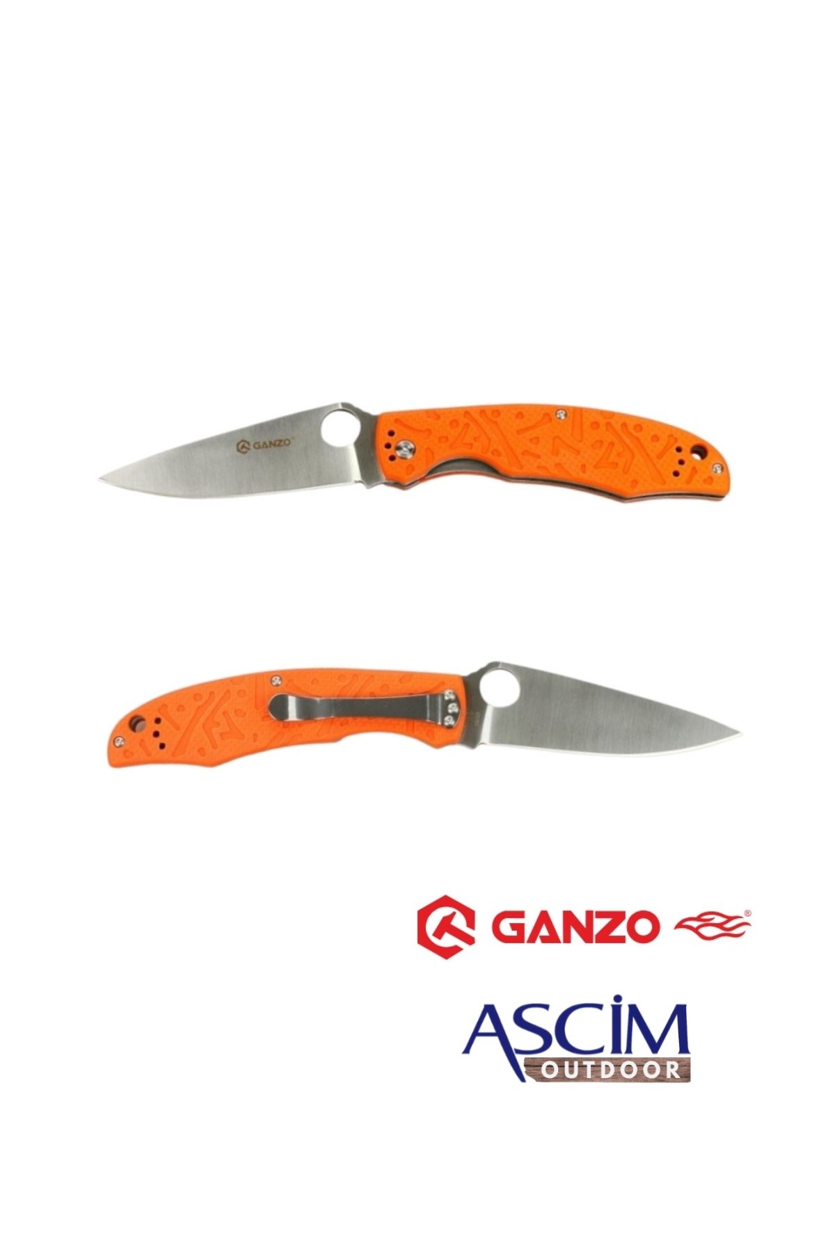 Ganzo G7321 Bıçak | Turuncu