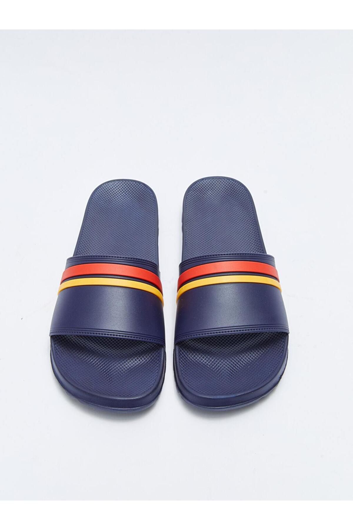 LC Waikiki-Ανδρικές παντόφλες Color Block Single Strap (S2) 3