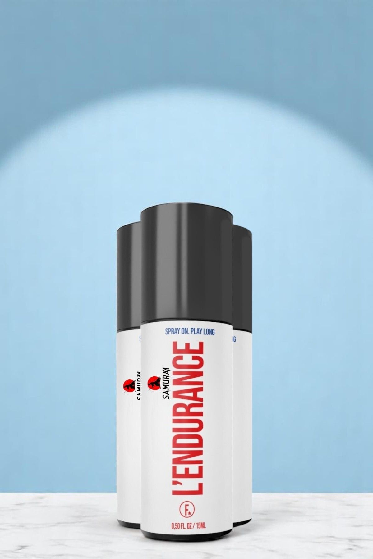 SAMURAY 3 Adet - Erkek Bakımına Yeni Bir Soluk: Geciktiricili Sprey 15 ml