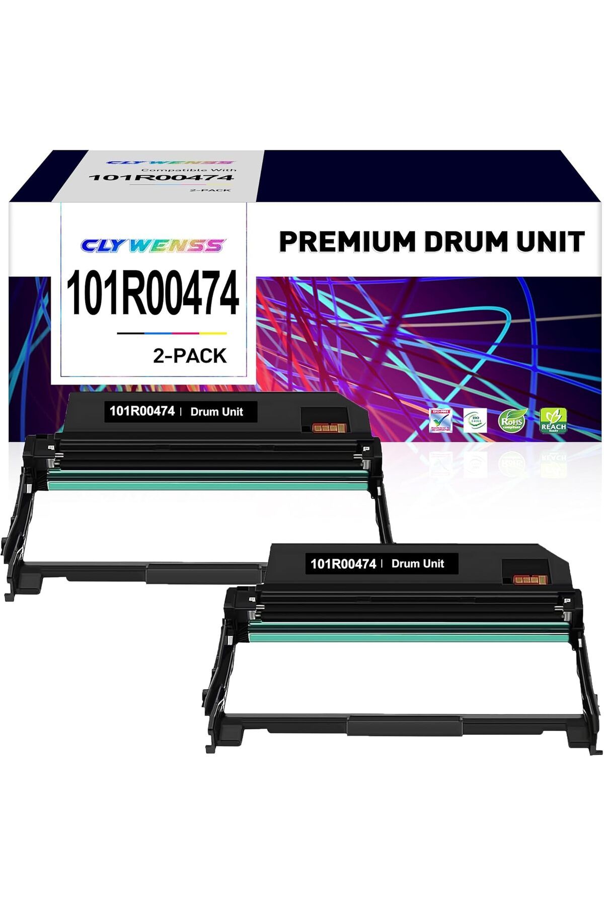 Xerox 106R02777 WorkCentre 3215 3215NI 3225 3225DNI 3260 3260DI 3260DNI 3052 (Only Drum, 2-Pack)