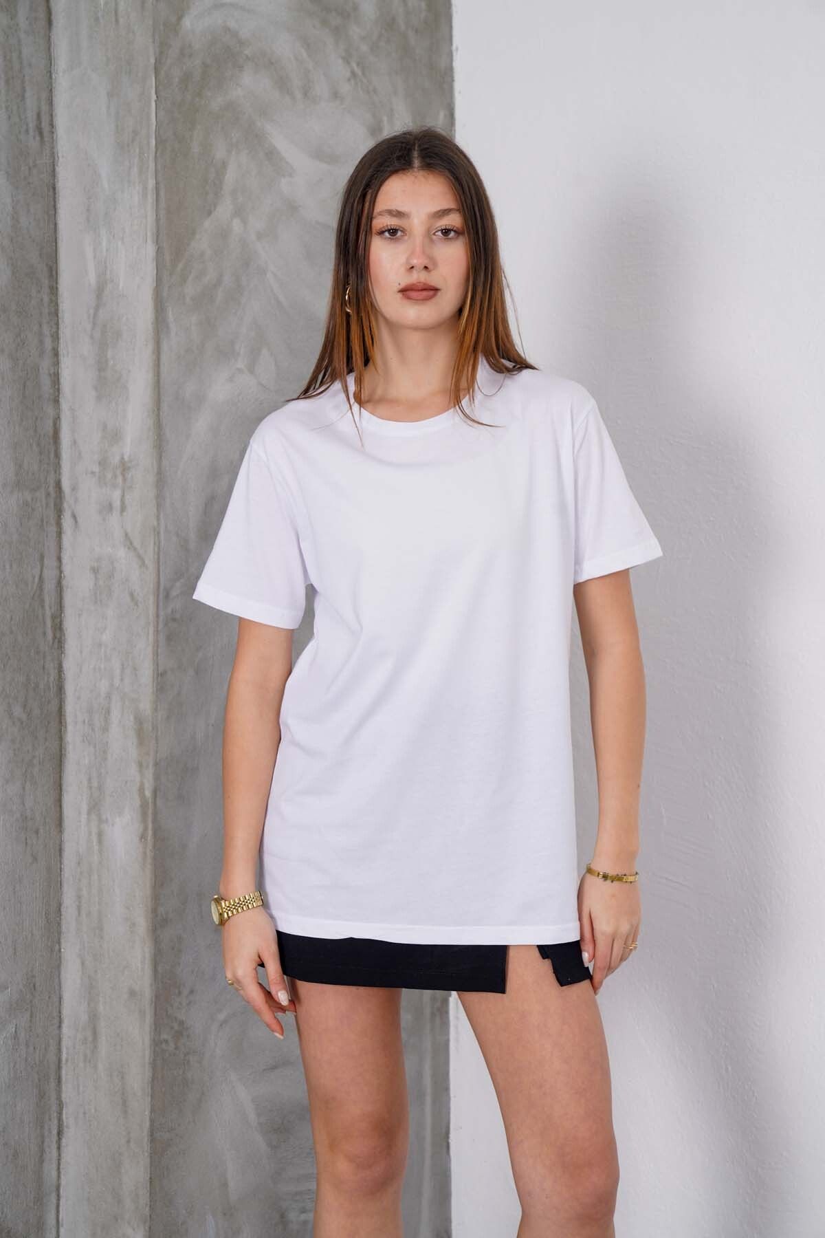 A Y Clothing BASKISIZ T-SHİRT