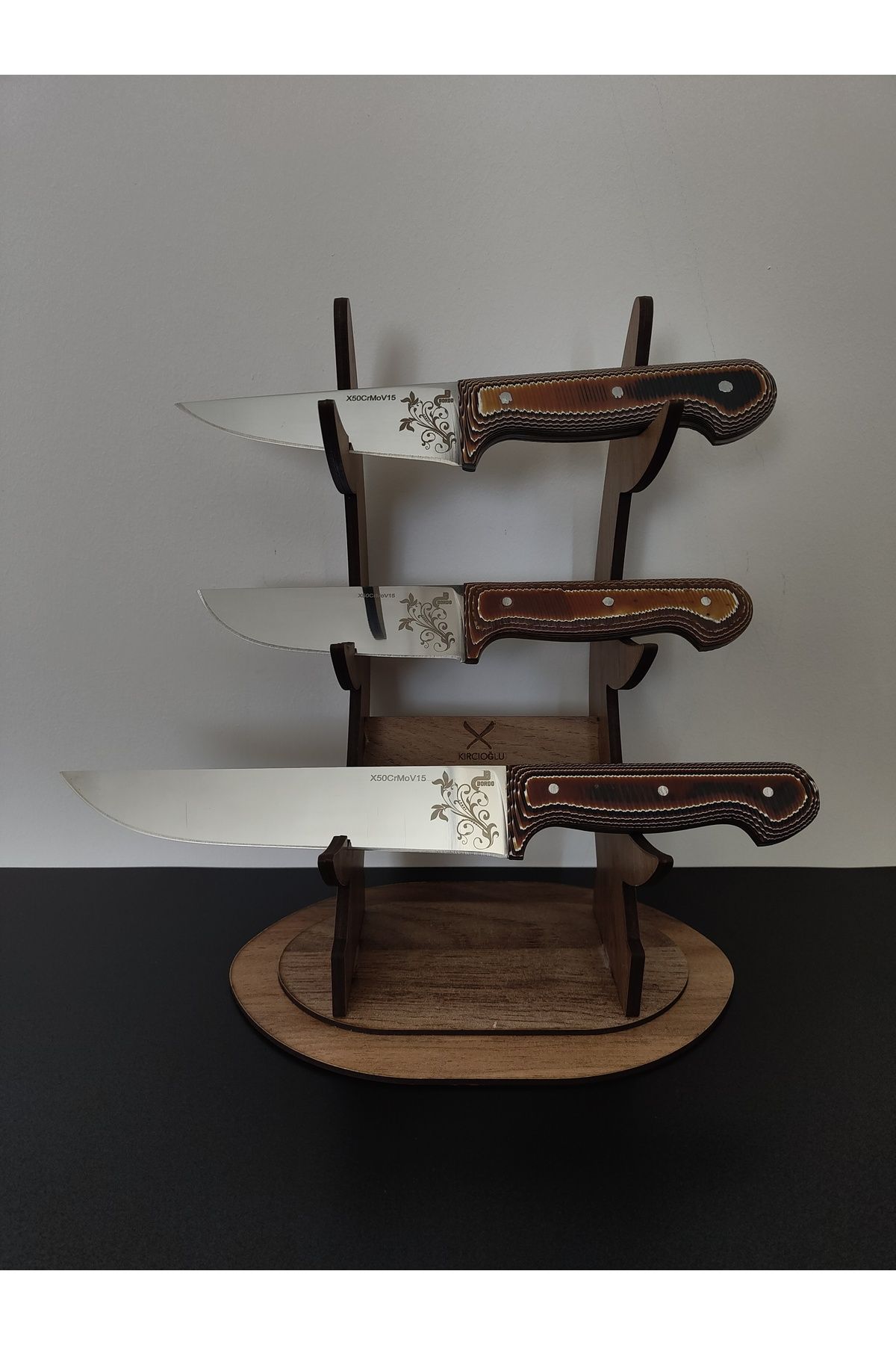 Krc Knife 3'lü Kurban Bıçak Seti
