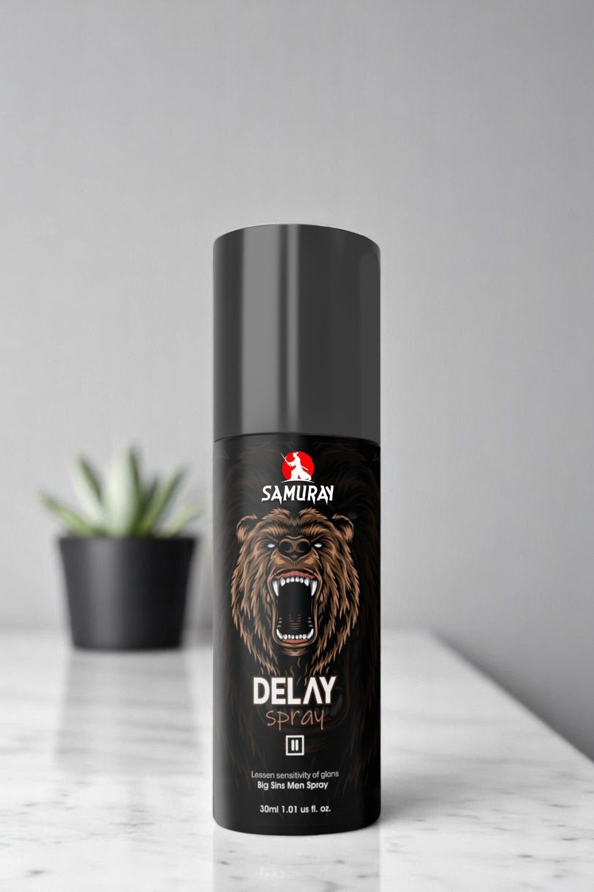 SAMURAY Geciktiricili Sprey 30 ml – Karşıtı Güçlü Formül