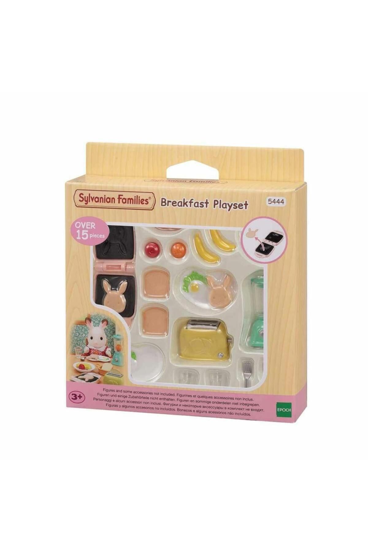 NW NessiWorld 5444 Sylvanian Families Kahvaltı Seti +3 yaş figür dahil değil