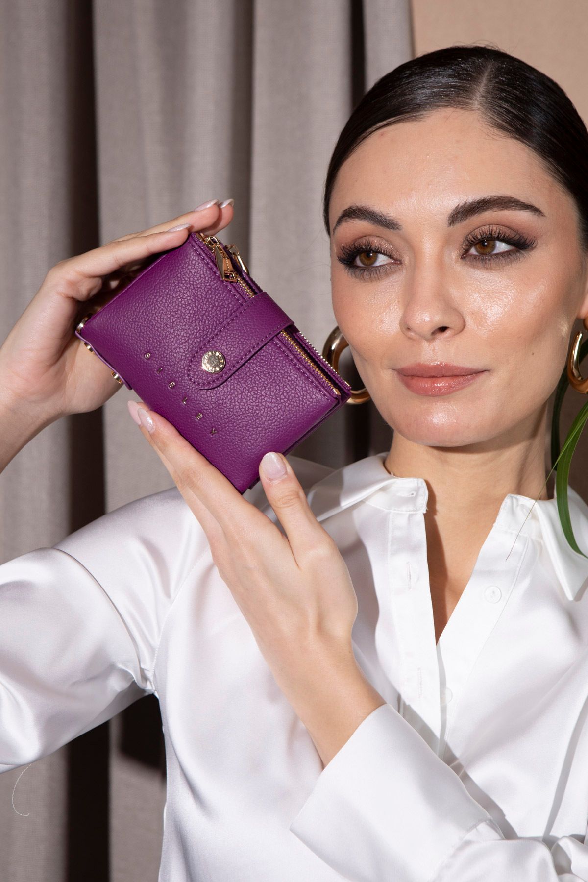 Sisley SİSLEY KADIN CÜZDAN SLY_138 STD Mürdüm