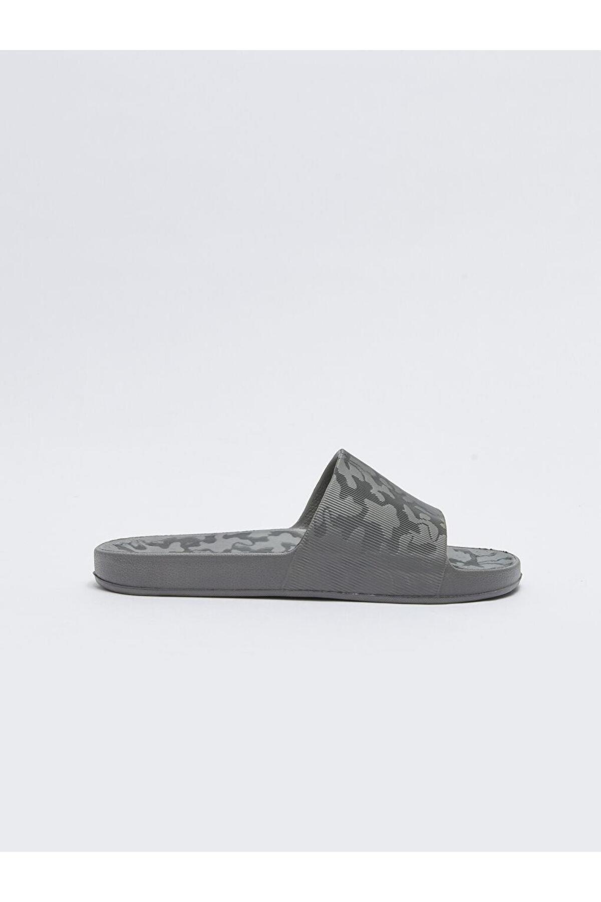 LC Waikiki-Camouflage Patterned Single Strap Men's Slippers (S2) 2