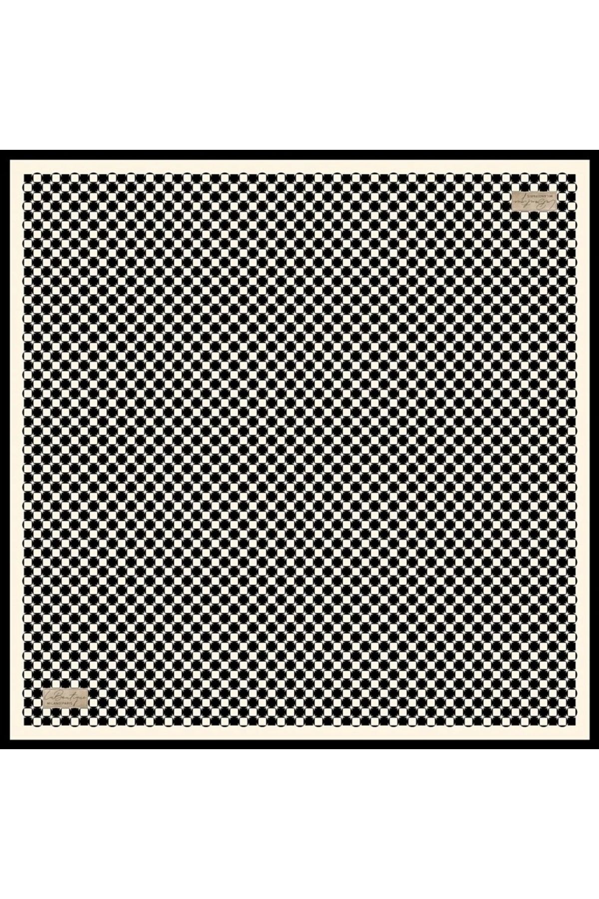LA BOUTIQUE 2384-01 SURA İPEK 90X90