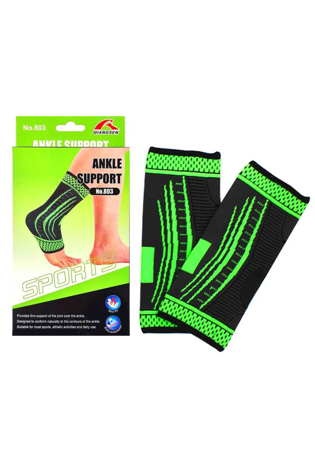 Art Tone QIANGSEN ANKLE SUPPORT KORUMA SETİ 803 AYAK BİLEĞİ DESTEĞİ ÇİFT