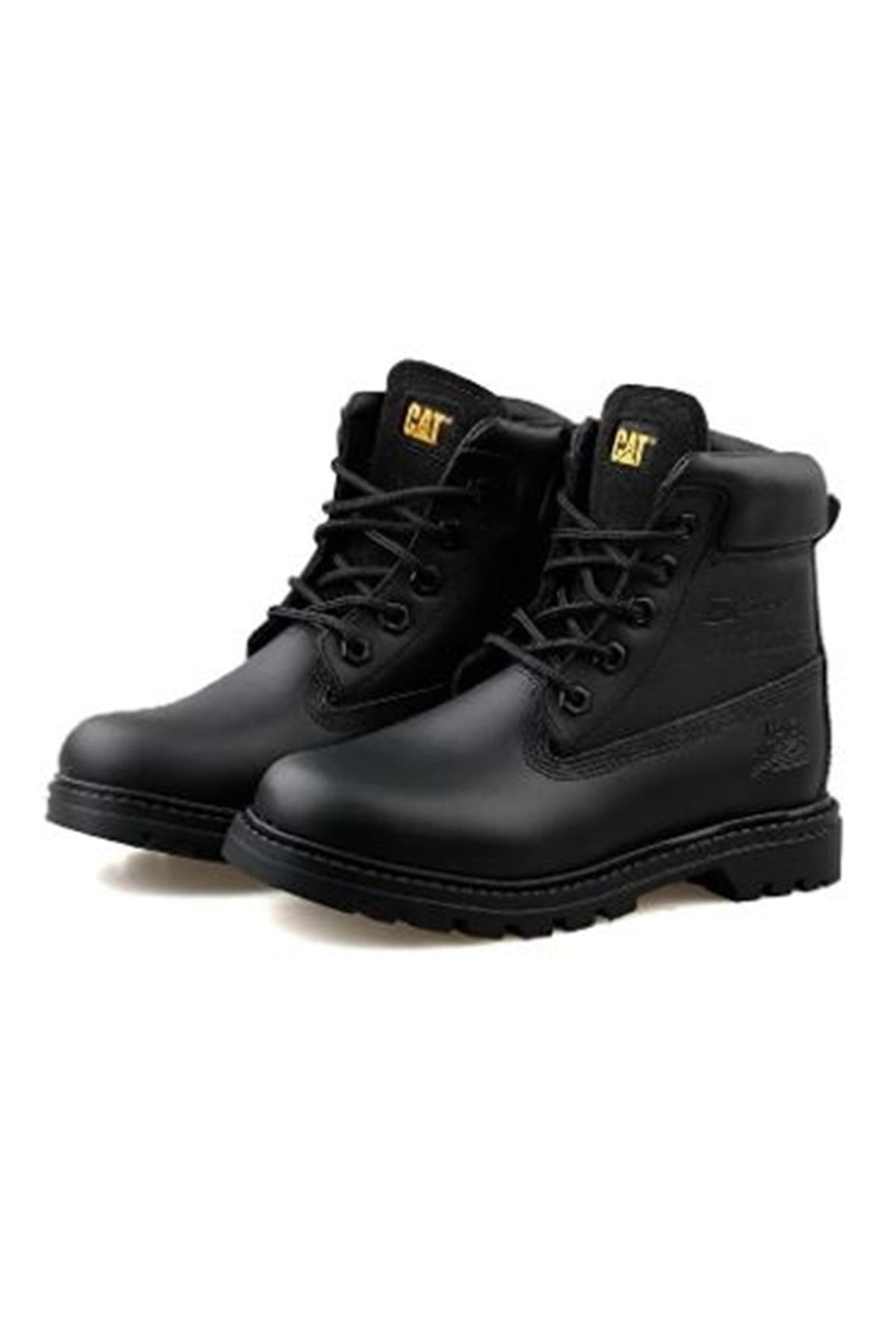چکمه و بوت مشکی دخترانه پسرانه بچگانه Cat Bruiser 2.0 Kids Casual Boots 015f101087 چرمی Caterpillar
