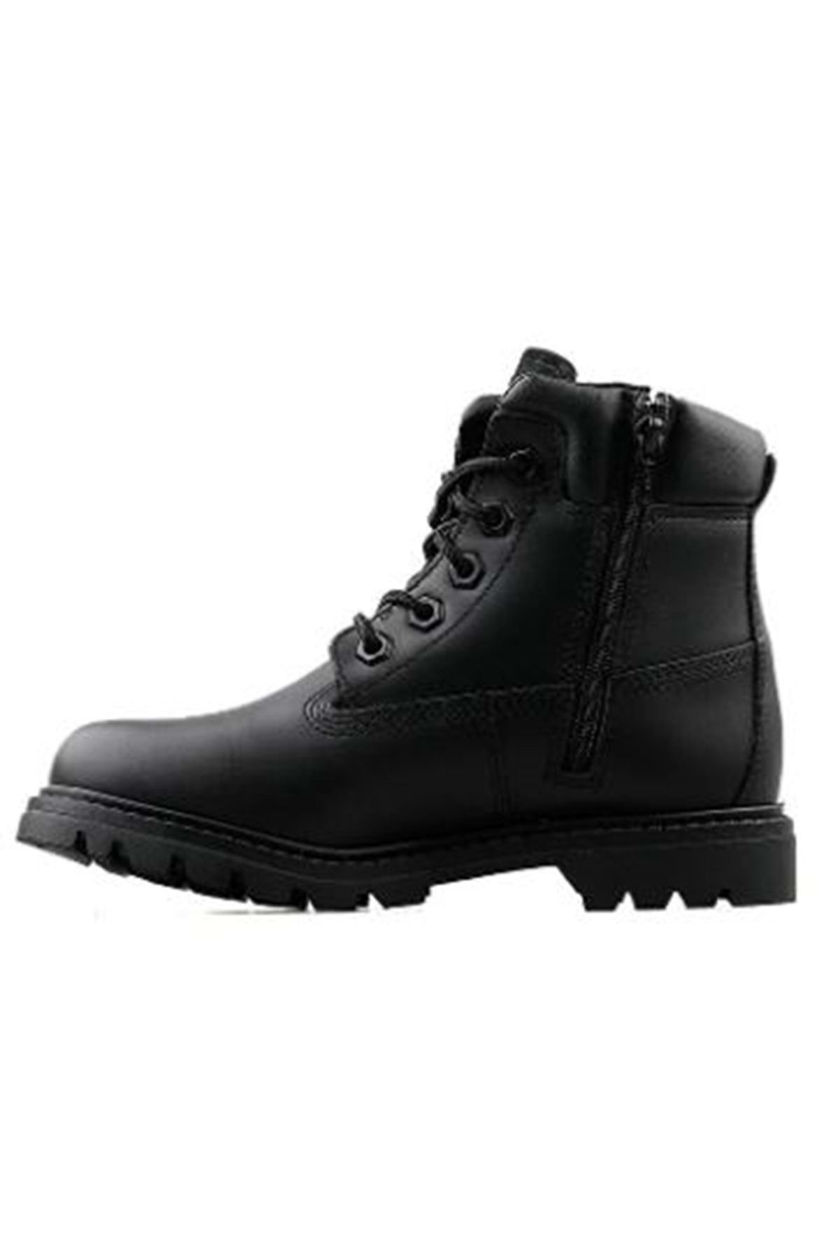 چکمه و بوت مشکی دخترانه پسرانه بچگانه Cat Bruiser 2.0 Kids Casual Boots 015f101087 چرمی Caterpillar