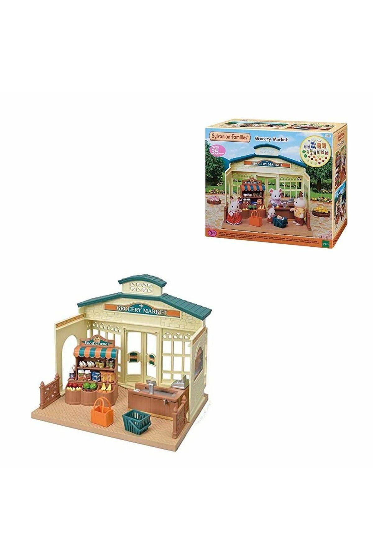 ÖYKÜ VE YİĞİT 5315 Sylvanian Families Grocery Market - Manav - figürler ayrı satılır +3 yaş