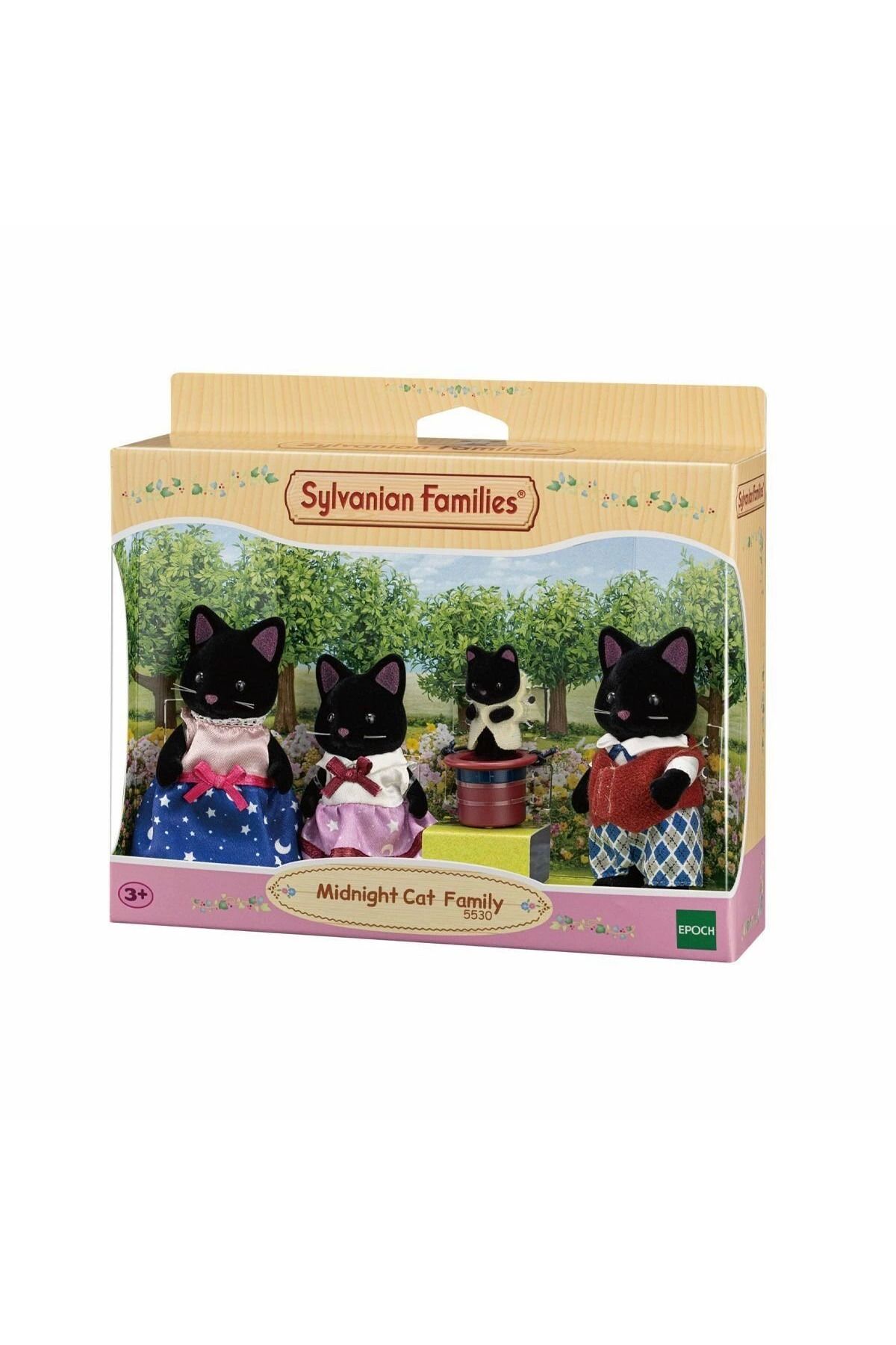 ÖYKÜ VE YİĞİT 5530 Sylvanian Families Kara Kedi Ailesi +3 yaş