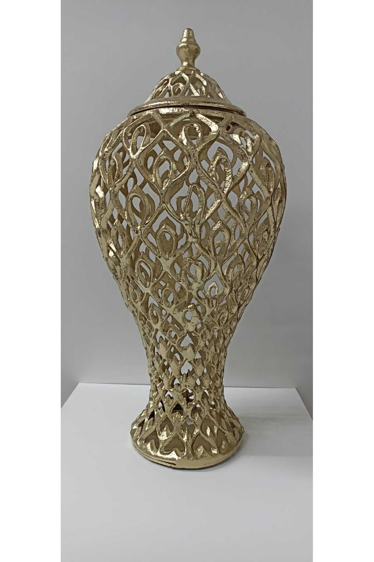 Yonca Hediyelik ALUMİNYUM DÖKÜM DEKORATİF OBJE KÜP (GOLD, GÜMÜŞ (52 CM )