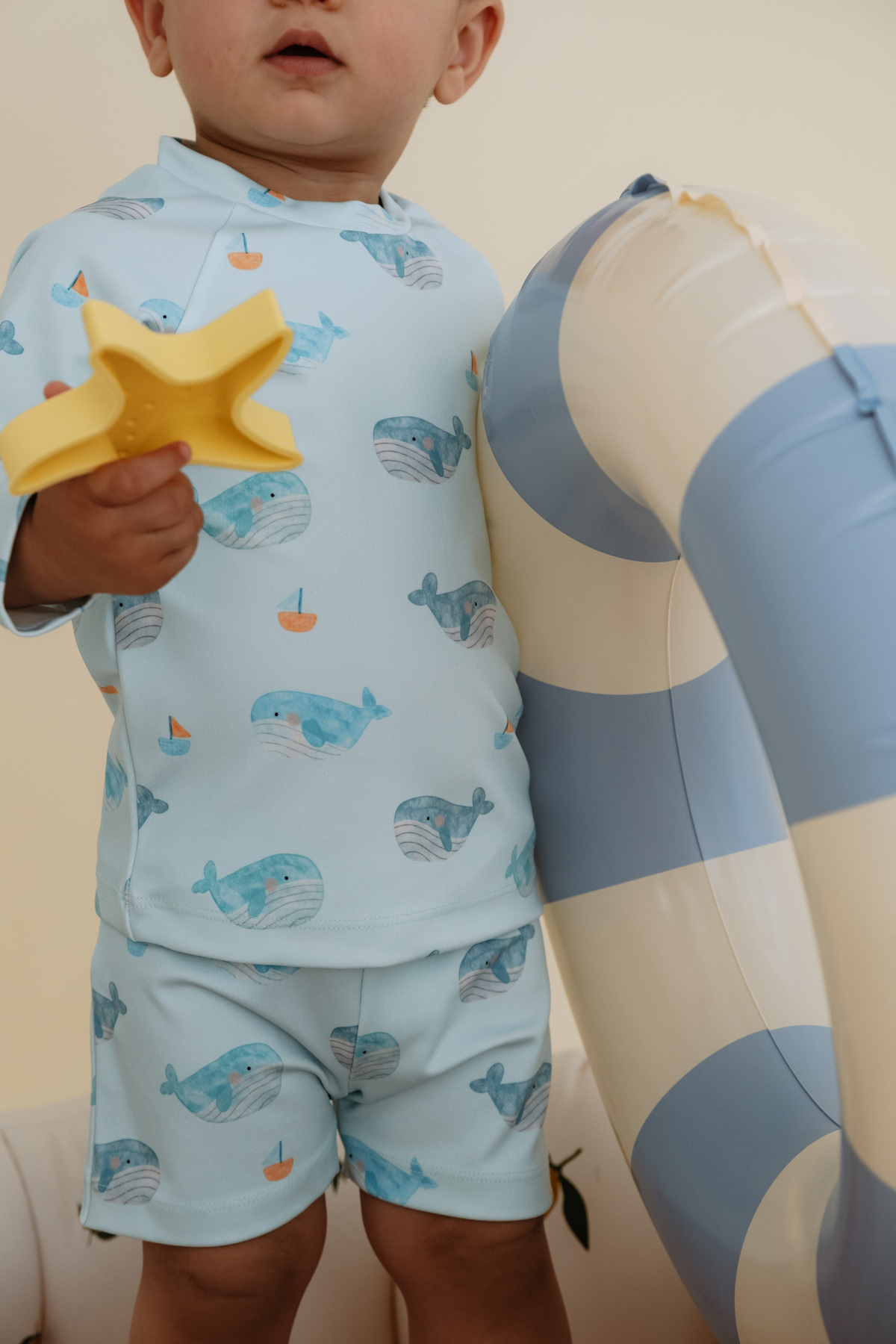 Lollie Baby&Kids UV Korumalı Mayo Bebek & Çocuk - Balinalar fotoğrafı 7 (önizleme)