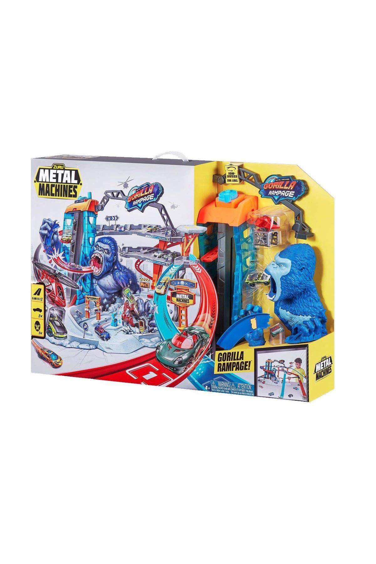 ÖYKÜ VE YİĞİT MEA03000 Metal Machines Gorilla Oyun Seti
