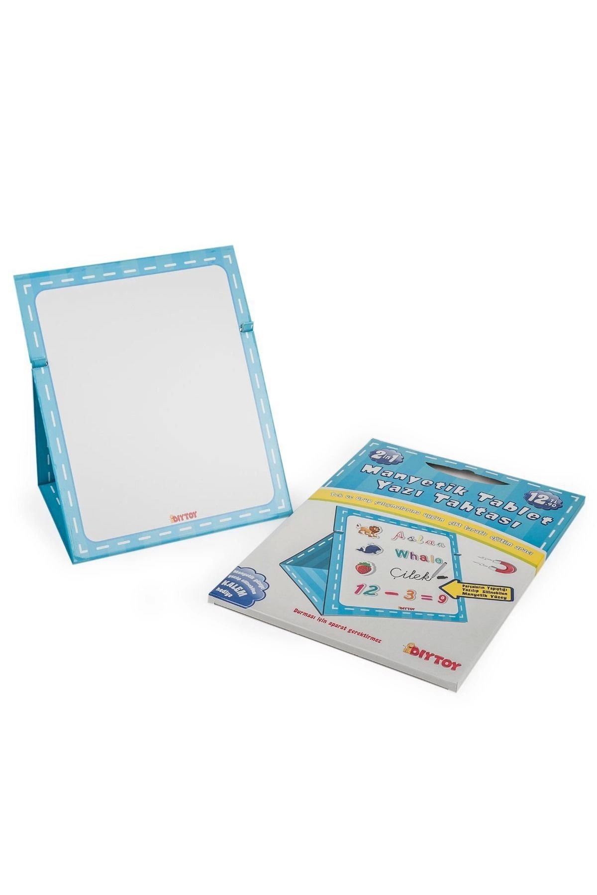 ÖYKÜ VE YİĞİT 0585 MANYETİK TABLET YAZI TAHTASI MAVİ