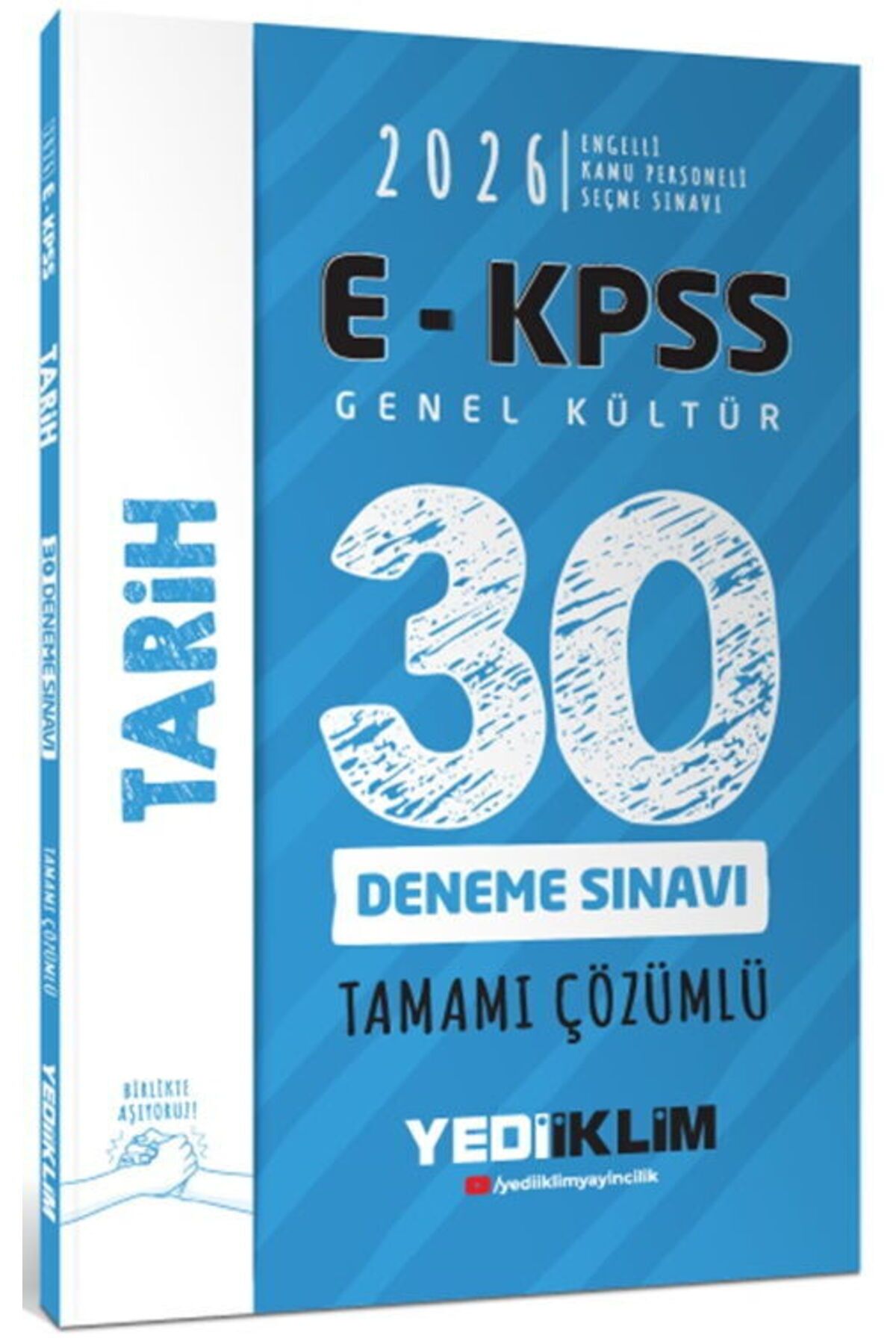 Yediiklim Yayınları Yediiklim Yayınları 2026 E KPSS Tüm Adaylar İçin Genel Kültür Tarih Tamamı Çözümlü 30 Deneme Sınavı