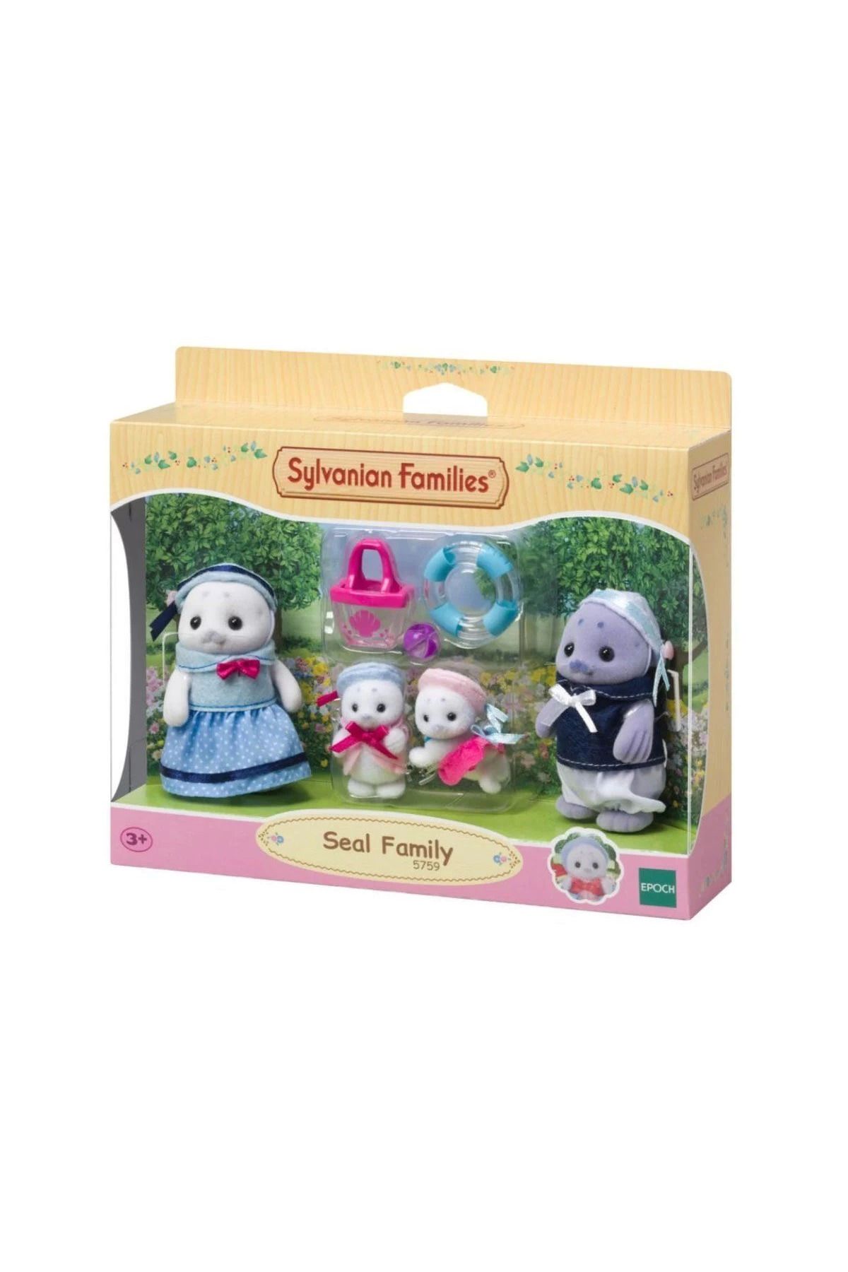 ÖYKÜ VE YİĞİT 5759 Sylvanian Families Fok Ailesi +4 yaş