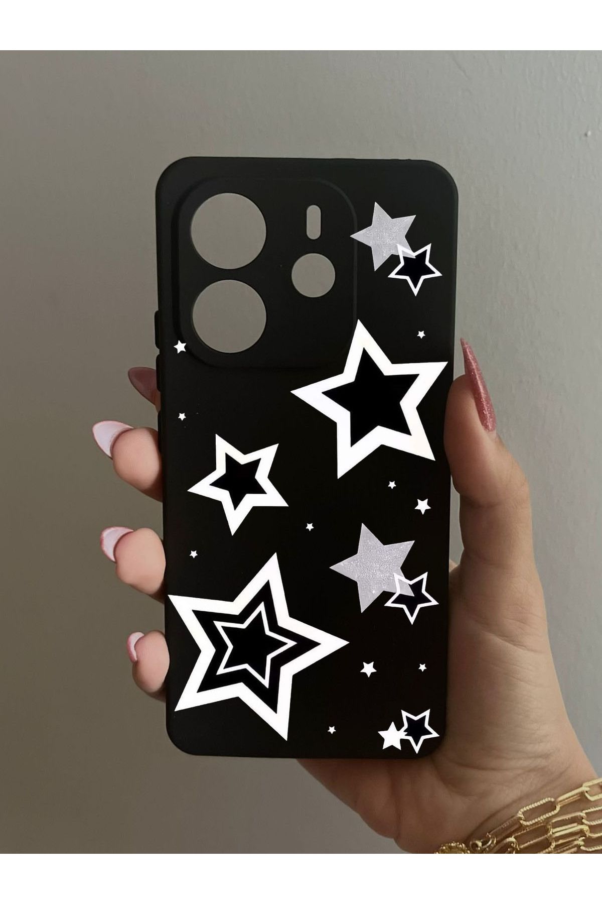 Framgan Xiaomi Redmi Note 14 Uyumlu Desen Tasarımlı Yüksek Kalite Tam Uyumlu Kılıf Arka Kapak