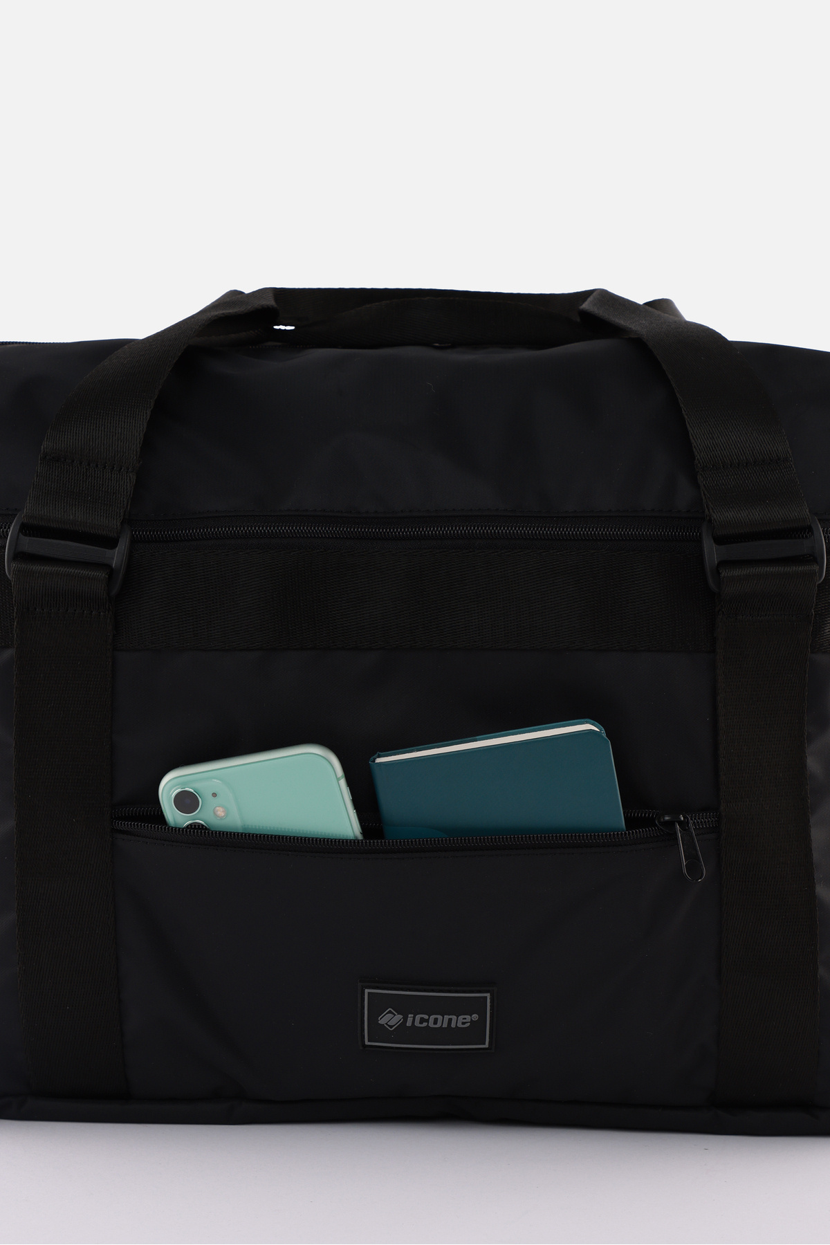 ICONE BAG Büyük Boy Seyahat Çantası Valiz Sapına Takılabilir Çok Cepli Uzun Askılı, Laptop Bölmeli Su Geçirmez görsel 3