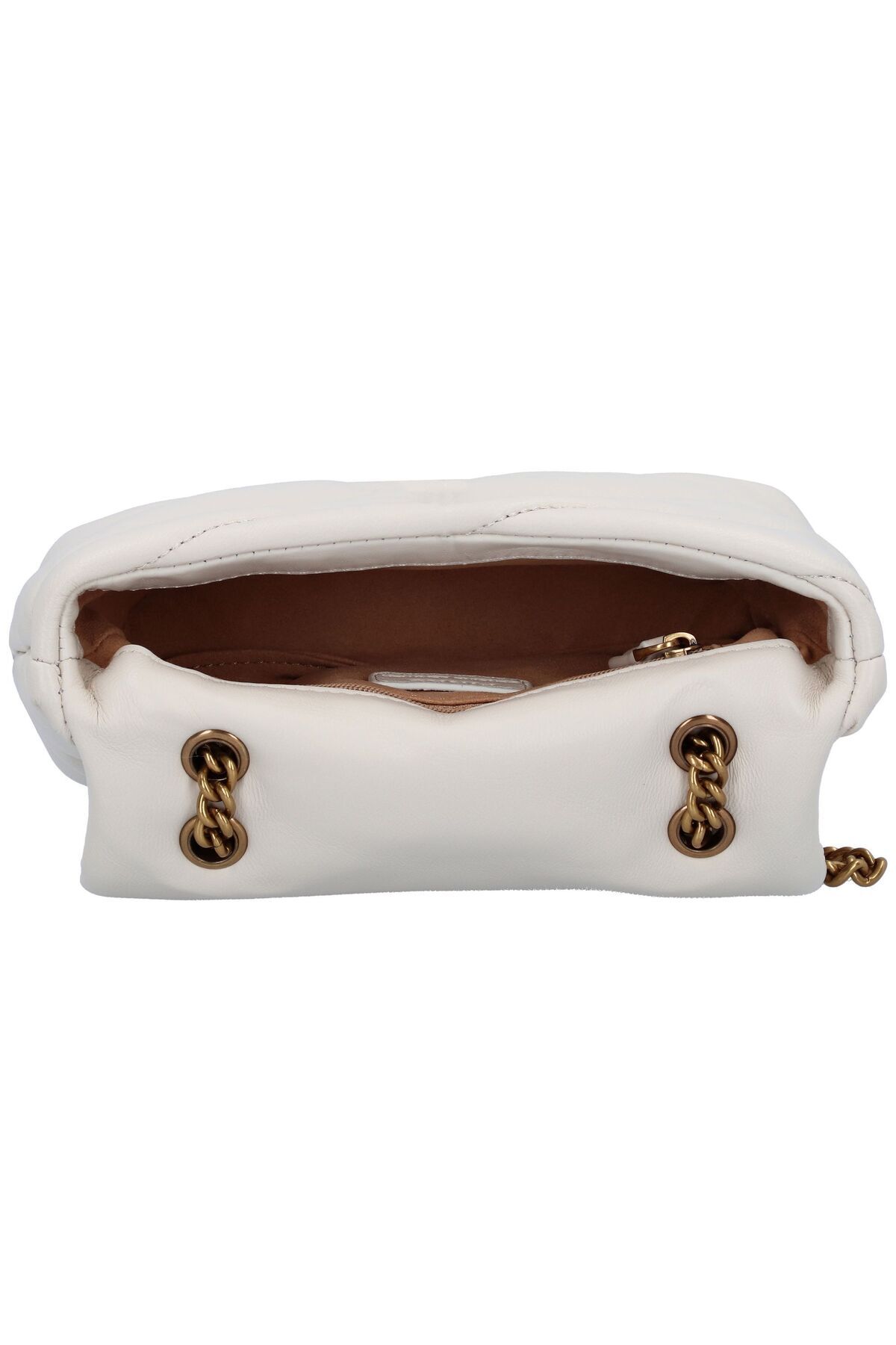 PİNKO-Geantă de umăr Love Puff din piele 18 cm 5