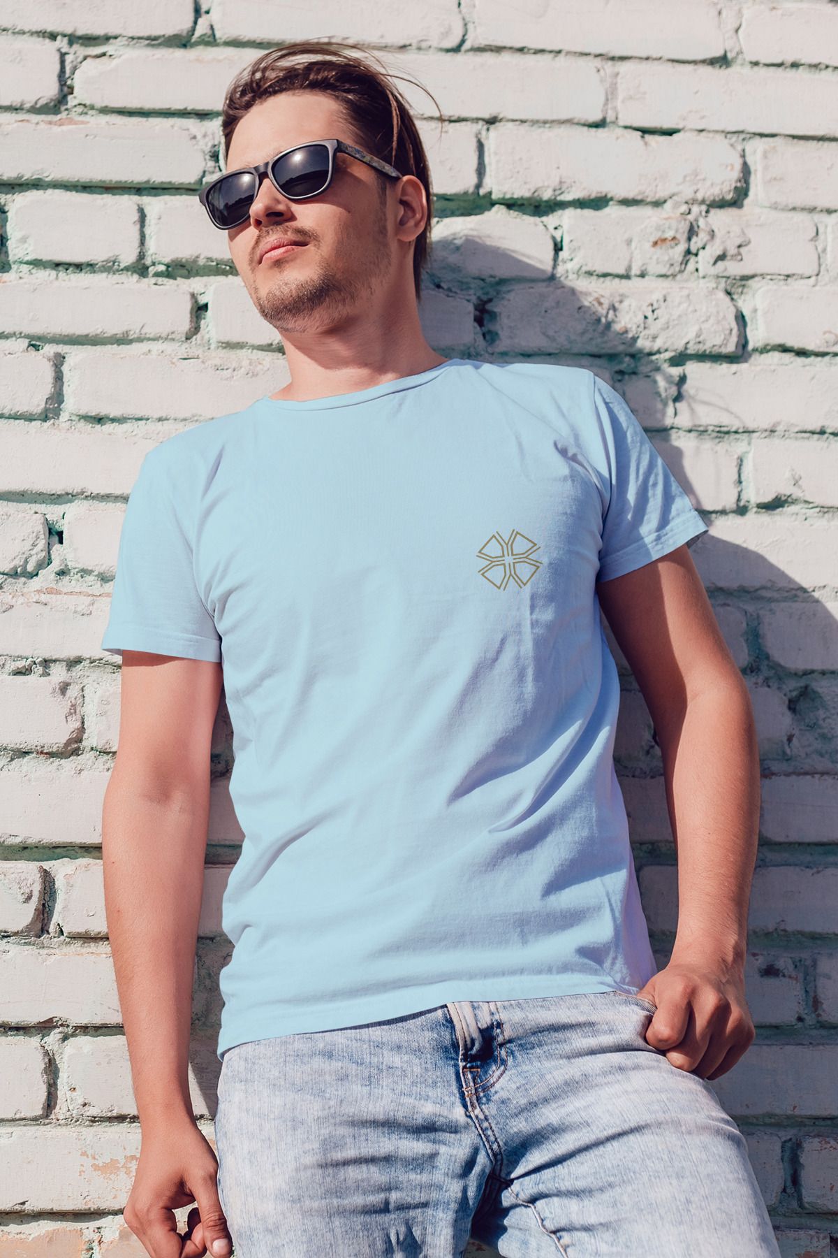 Decrift Yonca %100 Pamuk Erkek T-Shirt