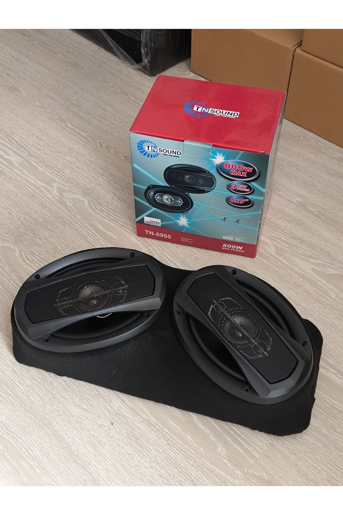 patili tasarım Oval Hoparlör Takım + Pandizotu