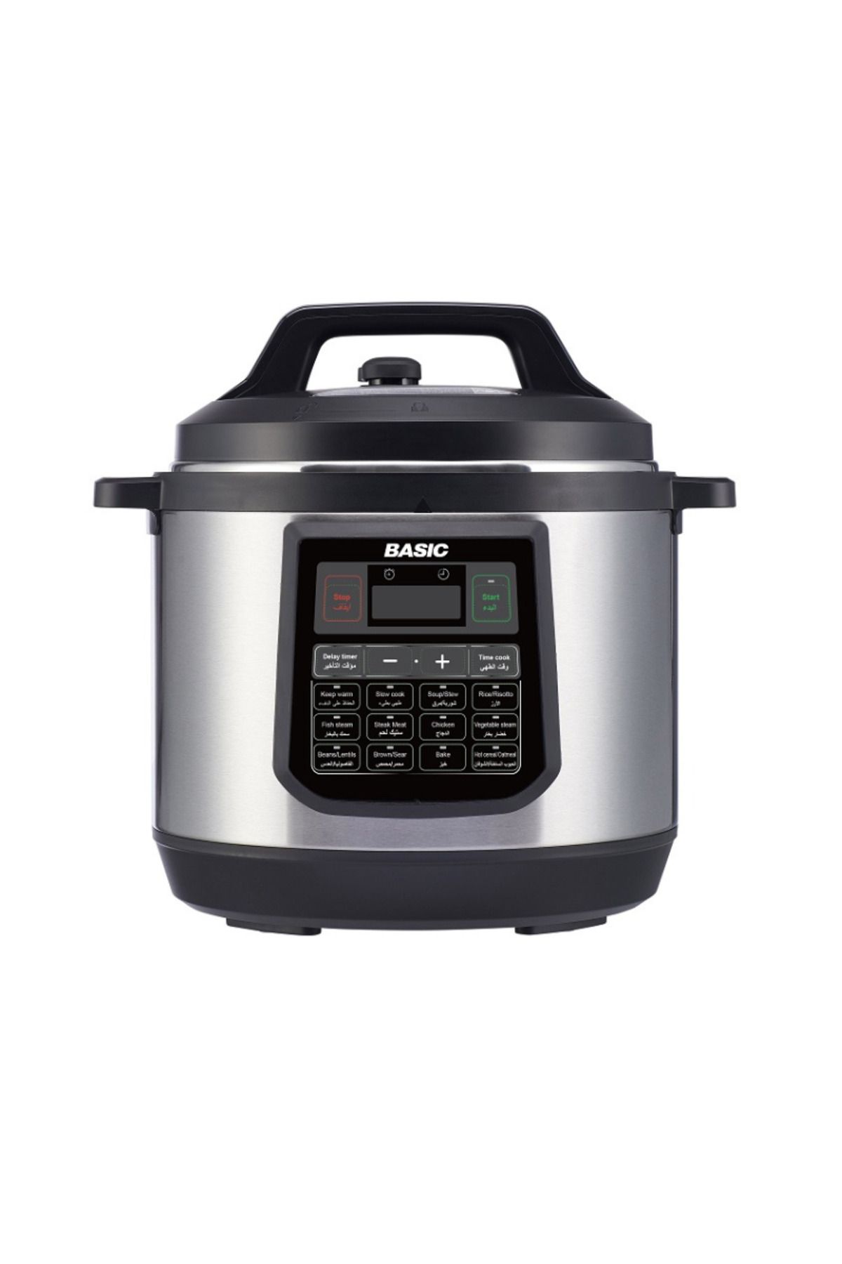 BASIC-Basic Electric Pressure Cooker 8 Liters - 20 Programs 1