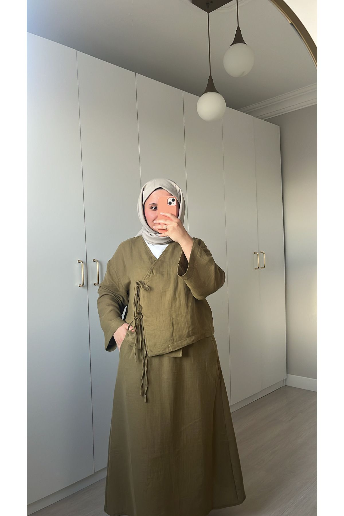 MESEQ Müslin Takım Olive