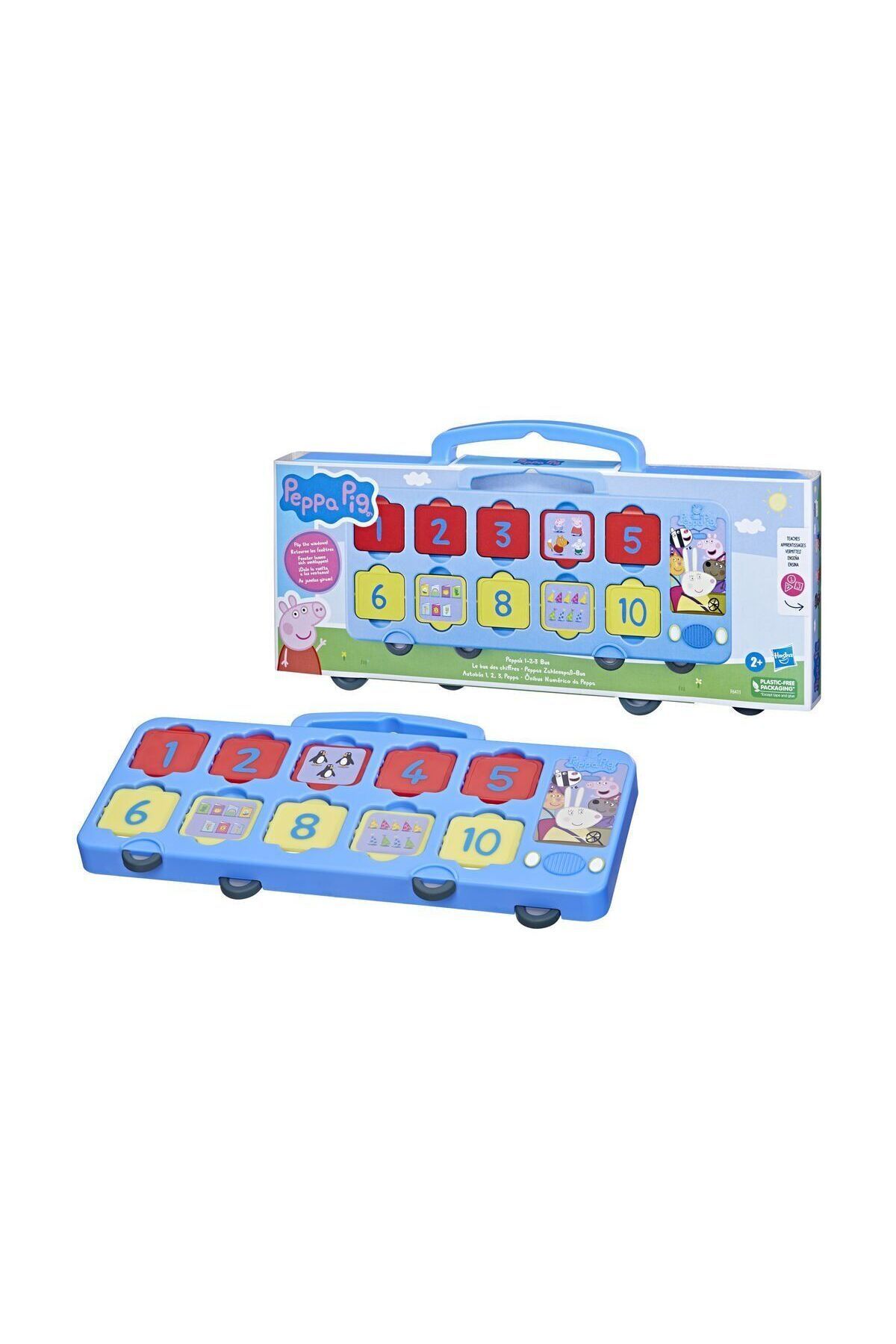 Easy Tedarik Peppa Pig ile Öğreniyorum - Okul Otobüsü +3 yaş