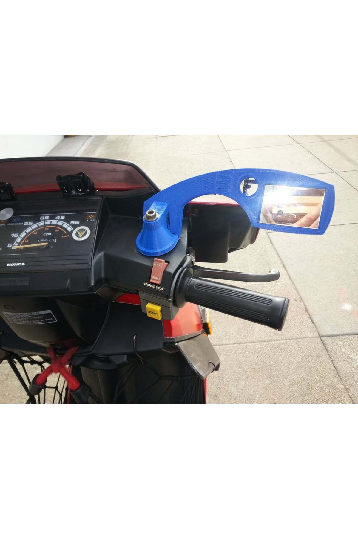 Lucest Scooter için özel dikiz aynaları (Plastik Aparattır!!!)