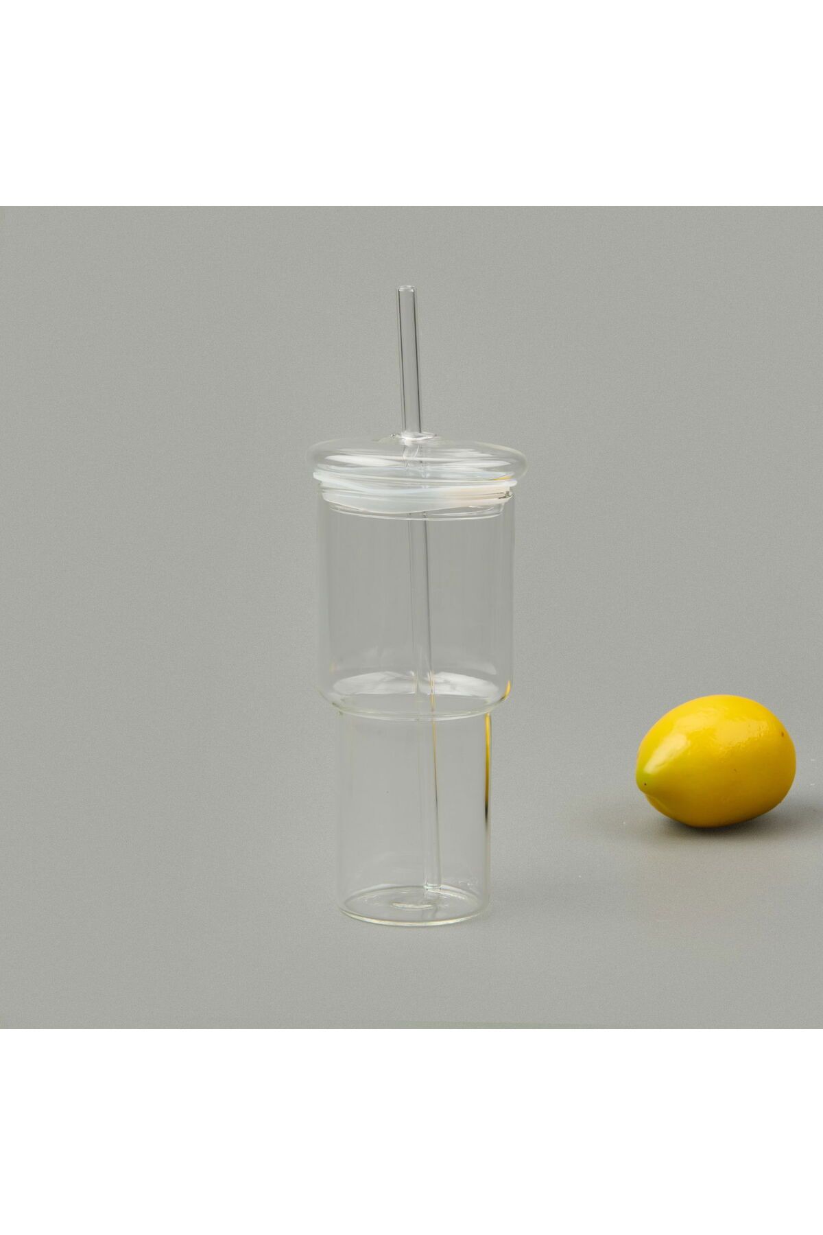 Paçi-Glass with Straw - Transparent - 1 Lt 2