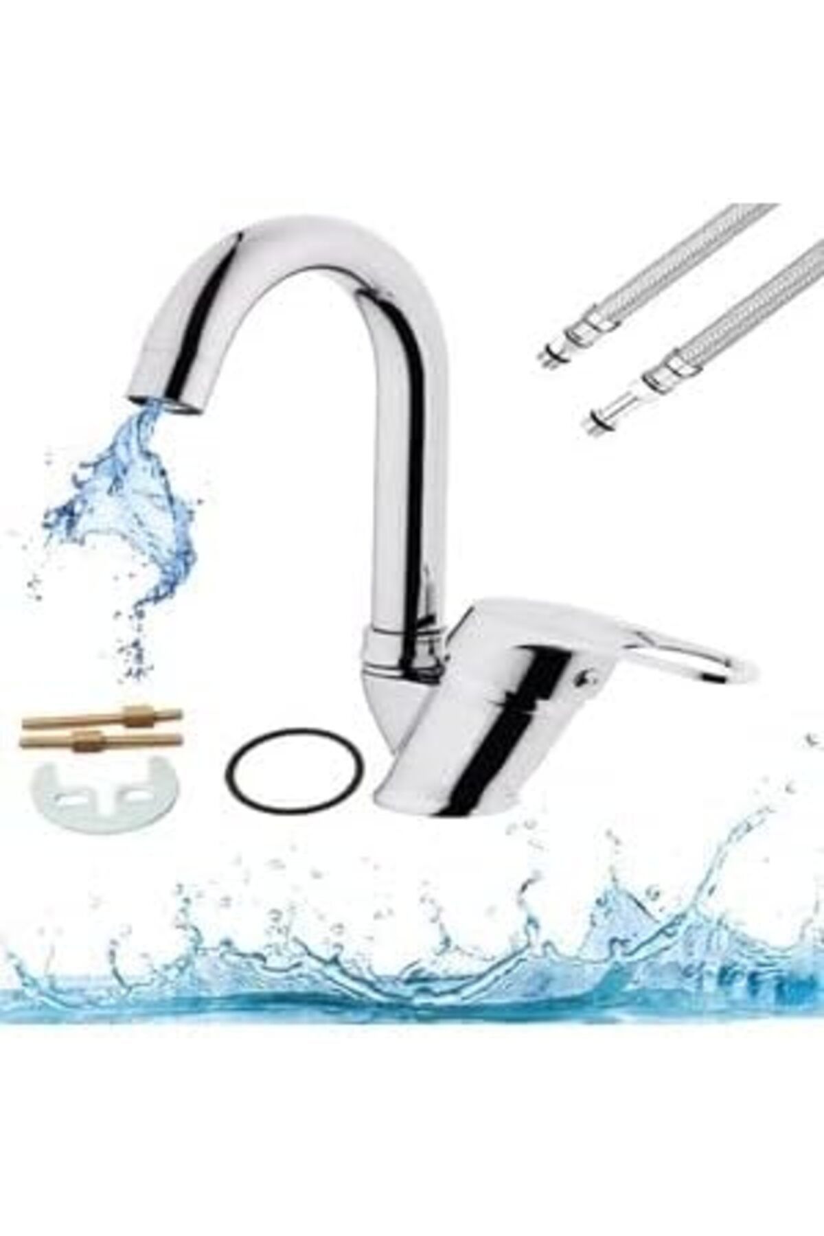 Mu Art Ahşap Mrt KAPA MİX BANYO LAVABO BATARYASI Art 871301