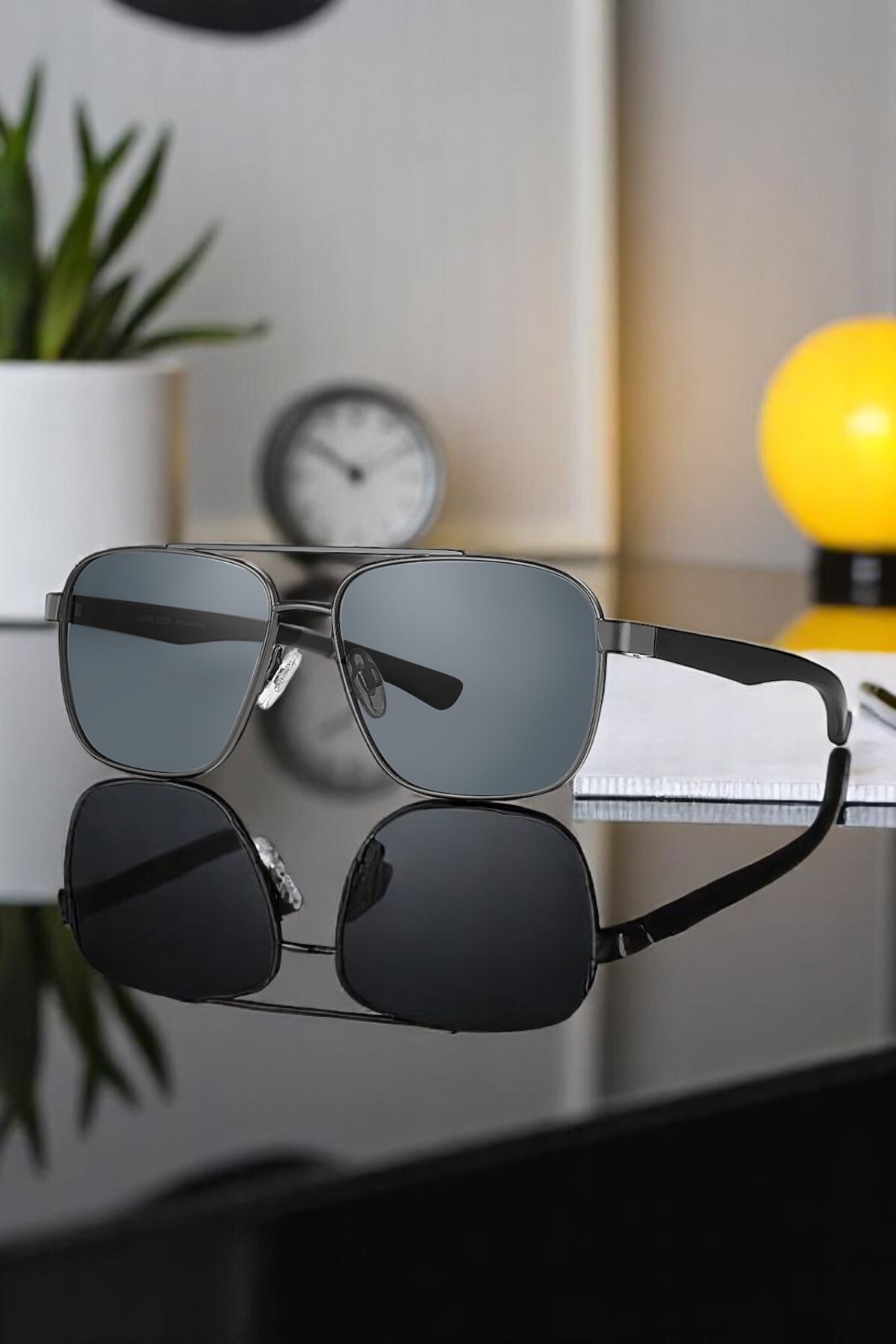 Daniel Klein  %100 Polarize UV400 Korumalı Siyah Renk Orijinal Erkek Güneş Gözlüğü DKG6277C1