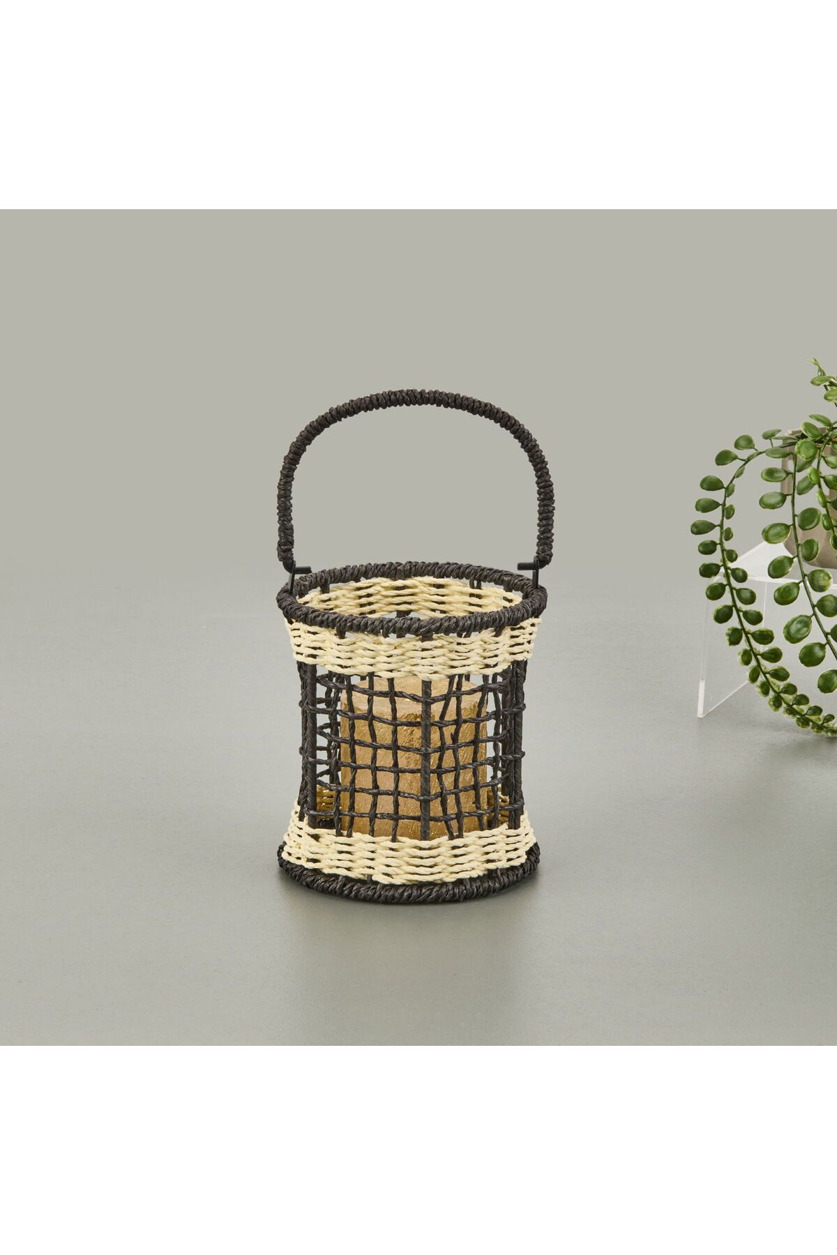 ASPARTAM Fuego Mumluk - Siyah / Krem - 13x14 cm